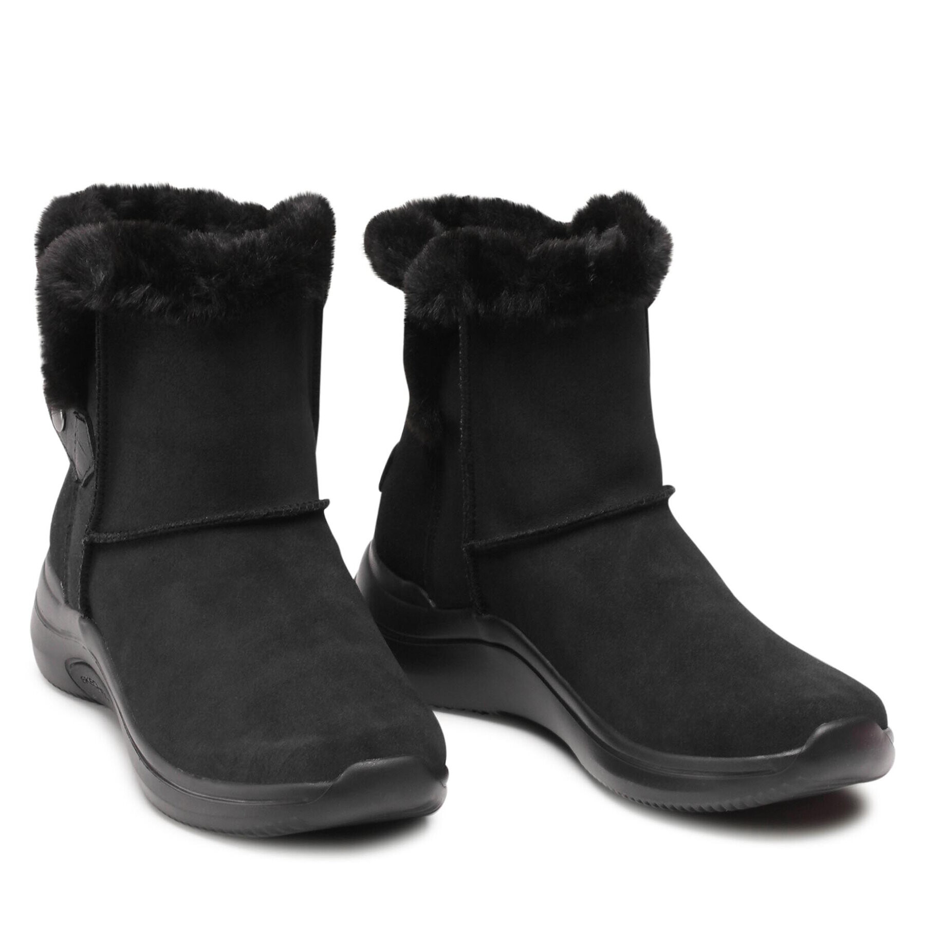Skechers Боти On The Go Midtown 144252/BBK Черен - Pepit.bg