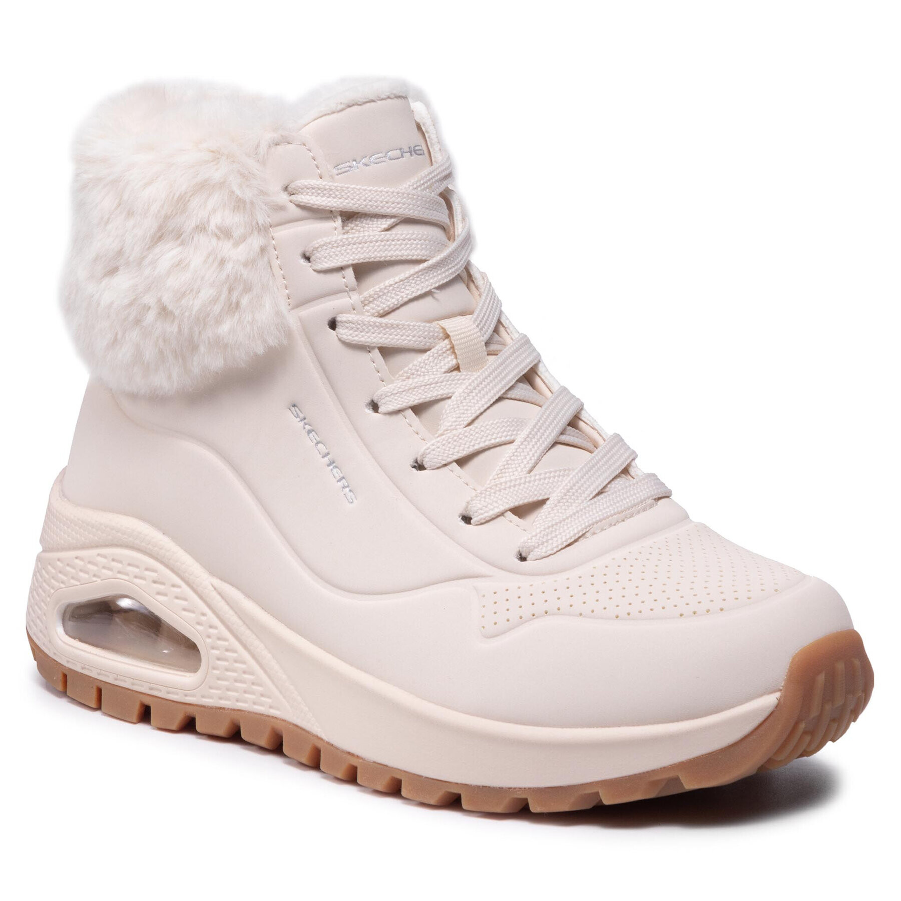 Skechers Боти Uno Fall Air 167274/NAT Бежов - Pepit.bg