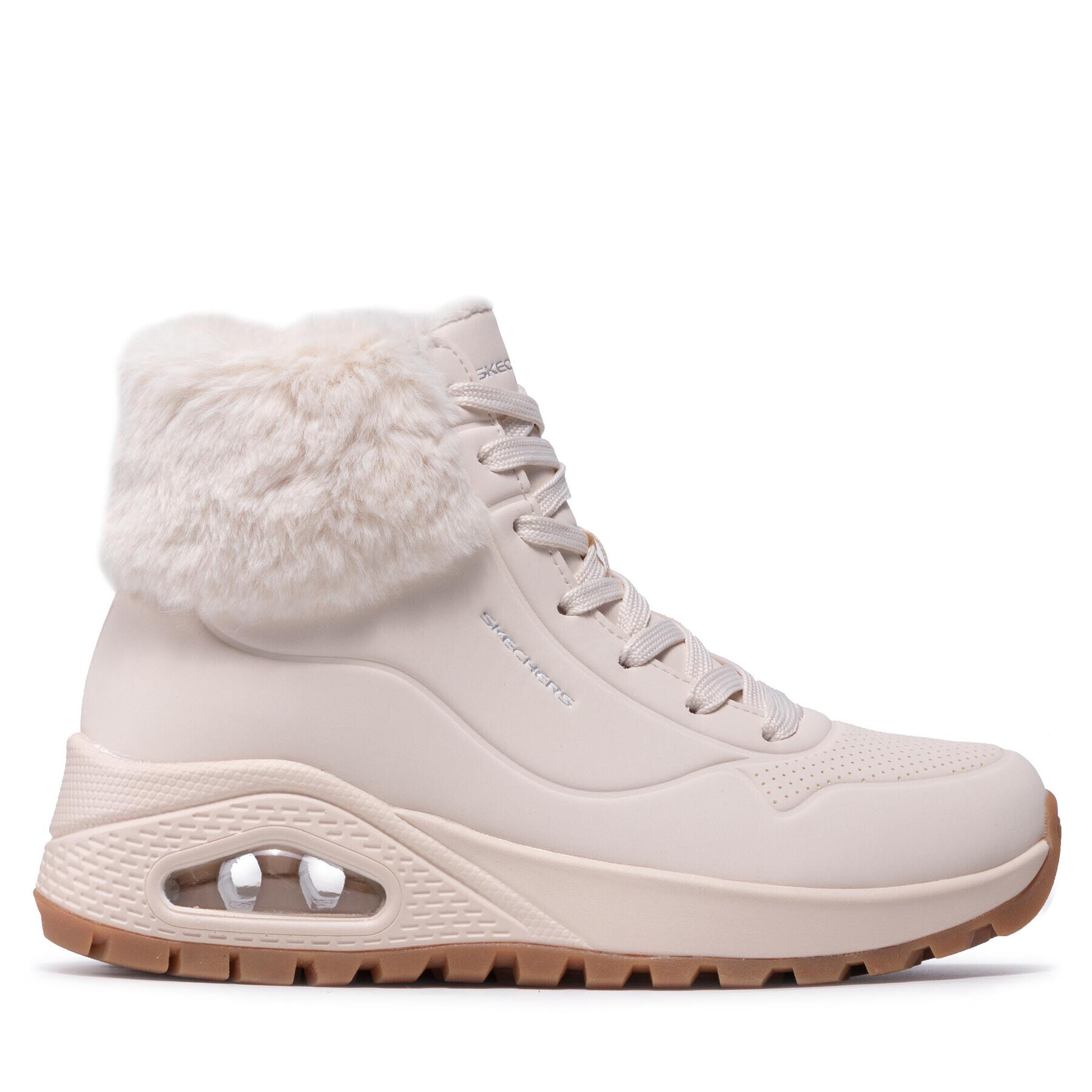 Skechers Боти Uno Fall Air 167274/NAT Бежов - Pepit.bg