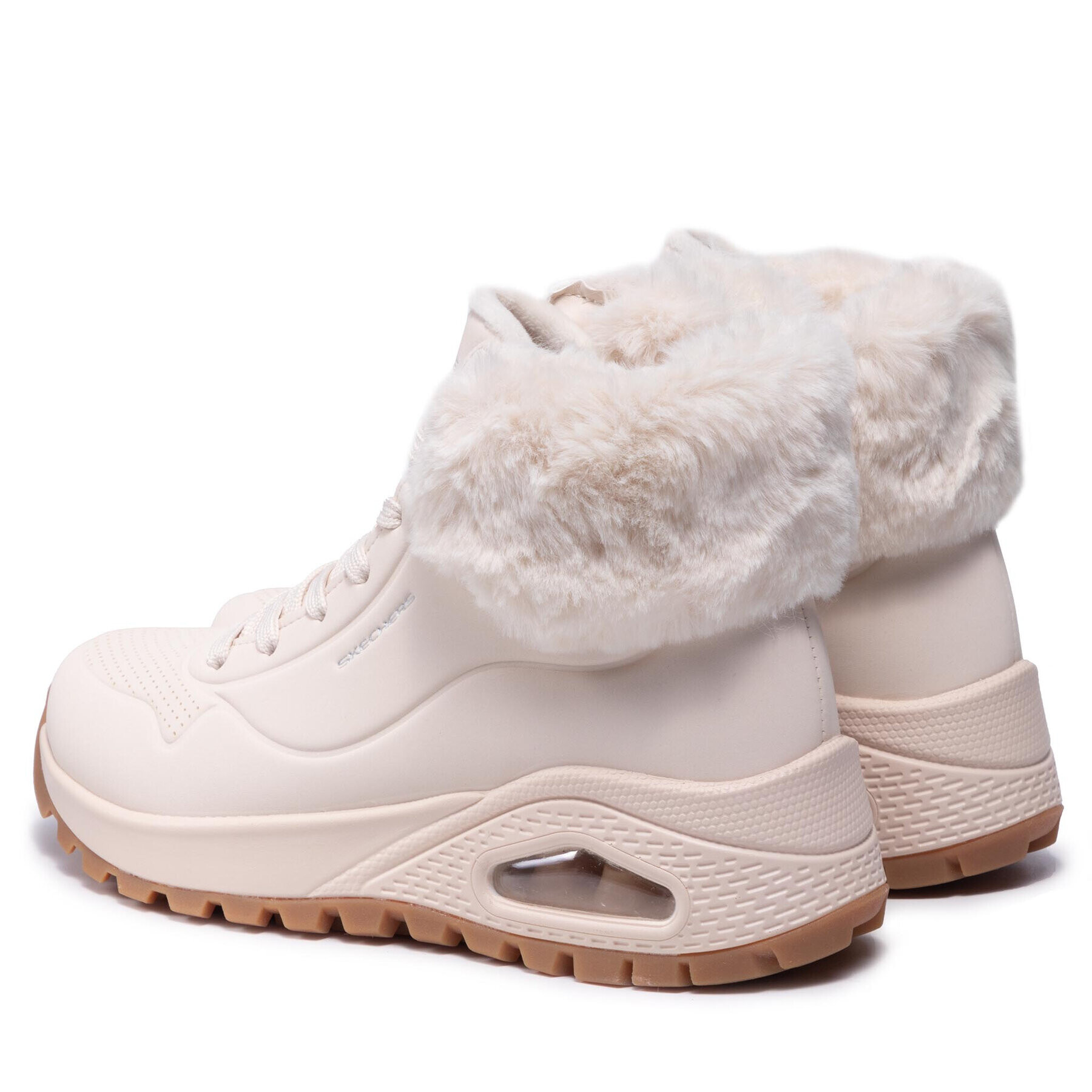 Skechers Боти Uno Fall Air 167274/NAT Бежов - Pepit.bg