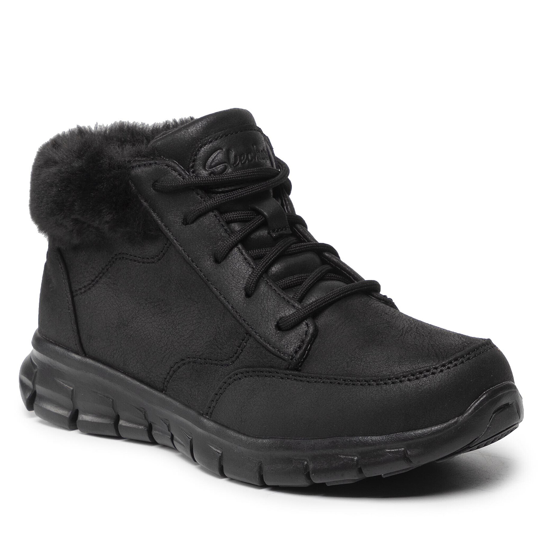 Skechers Боти Warm Seeker 167258/BBK Черен - Pepit.bg