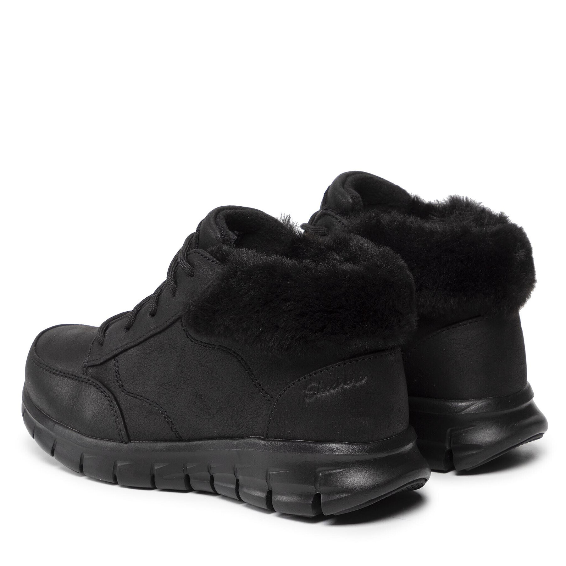 Skechers Боти Warm Seeker 167258/BBK Черен - Pepit.bg
