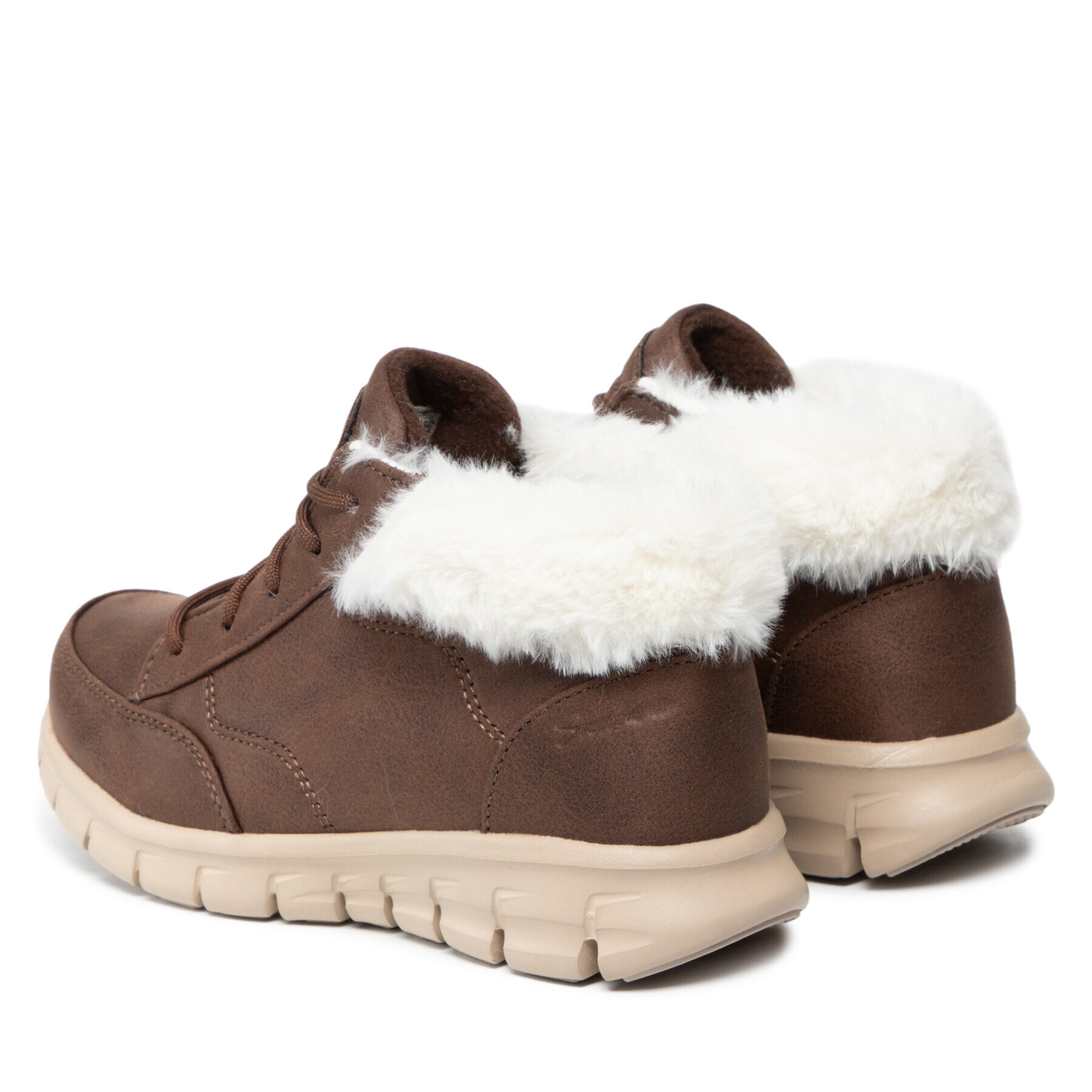 Skechers Боти Warm Seeker 167258/CHOC Кафяв - Pepit.bg