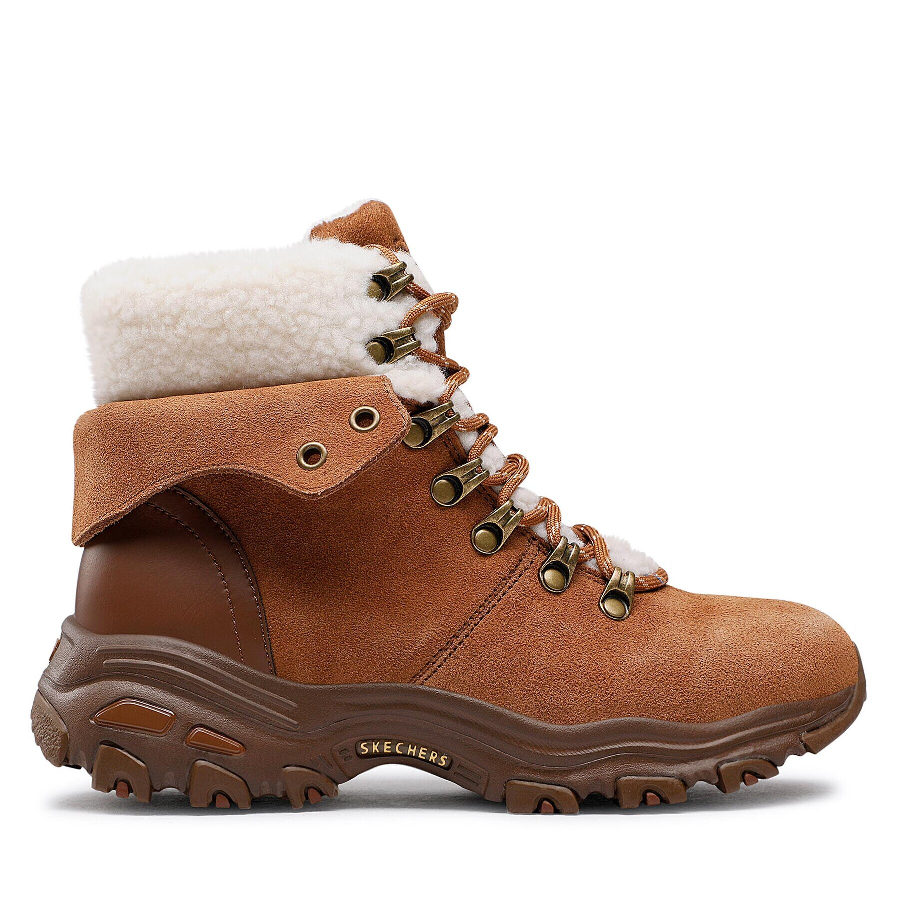 Skechers Боти Winter Bliss 167087/CSNT Кафяв - Pepit.bg