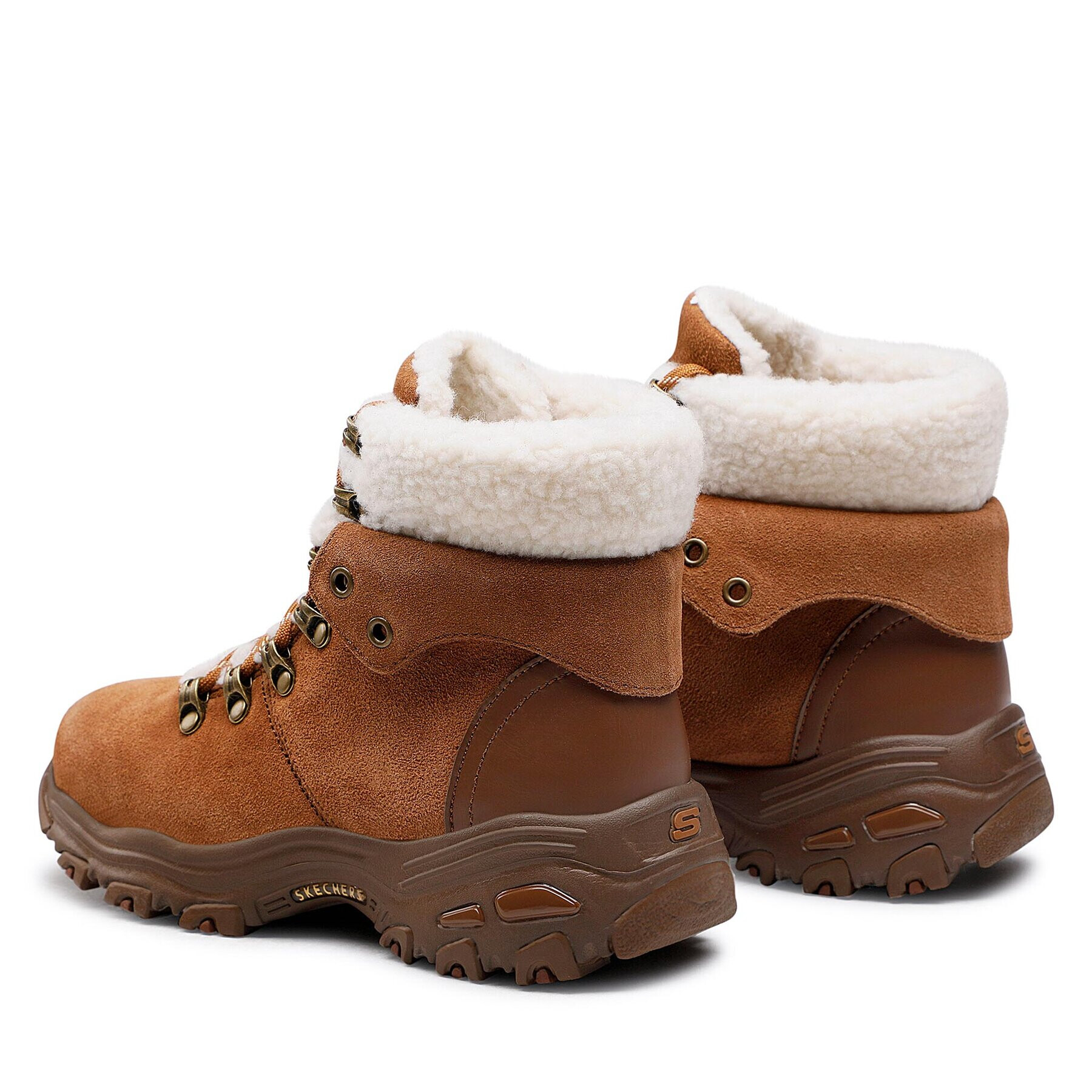 Skechers Боти Winter Bliss 167087/CSNT Кафяв - Pepit.bg