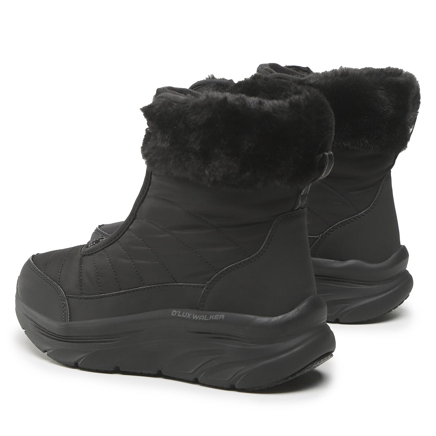 Skechers Боти Winter Solstice 167388/BBK Черен - Pepit.bg