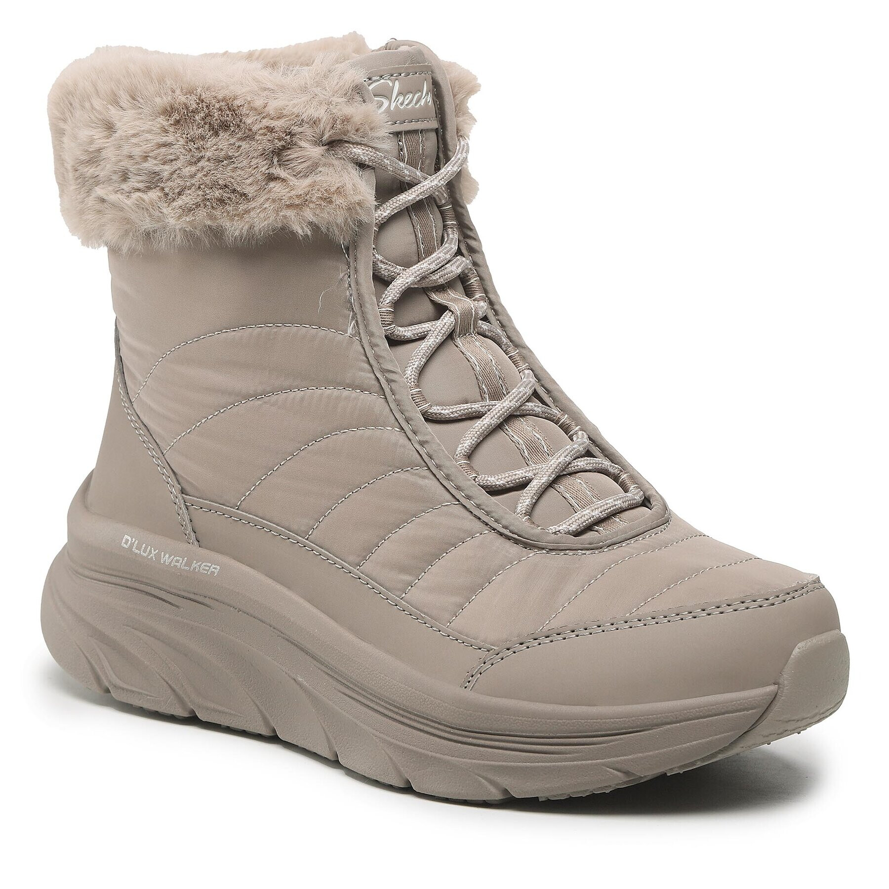 Skechers Боти Winter Solstice 167388/DKTP Сив - Pepit.bg