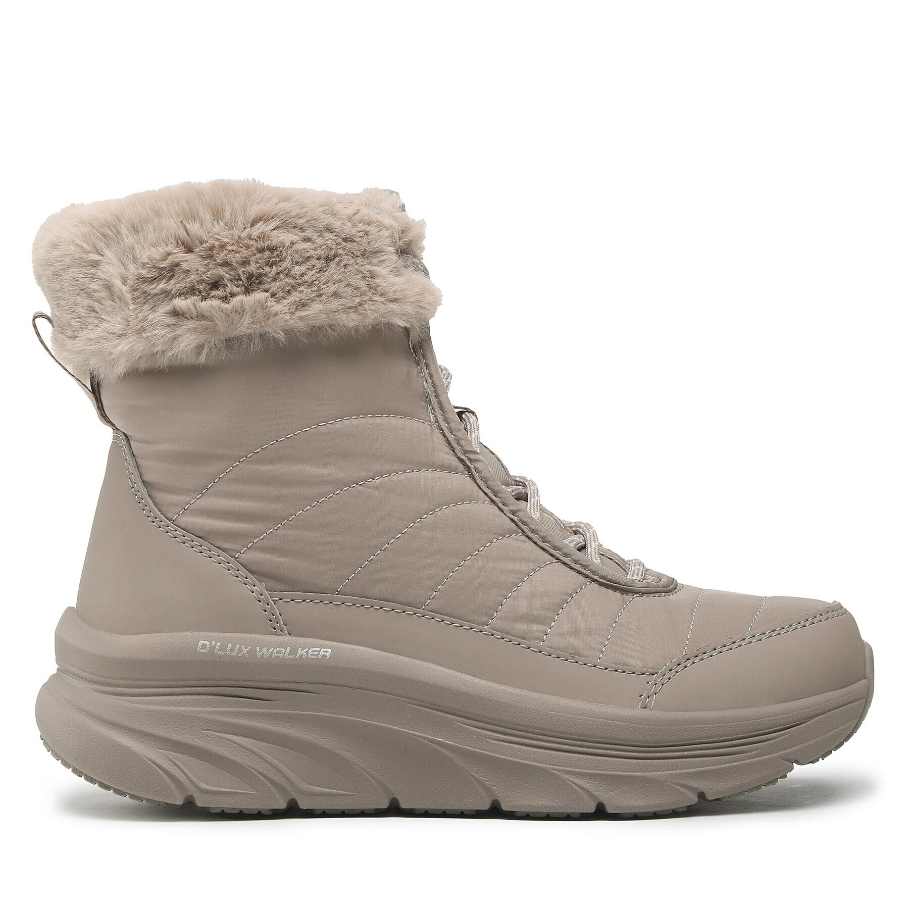 Skechers Боти Winter Solstice 167388/DKTP Сив - Pepit.bg
