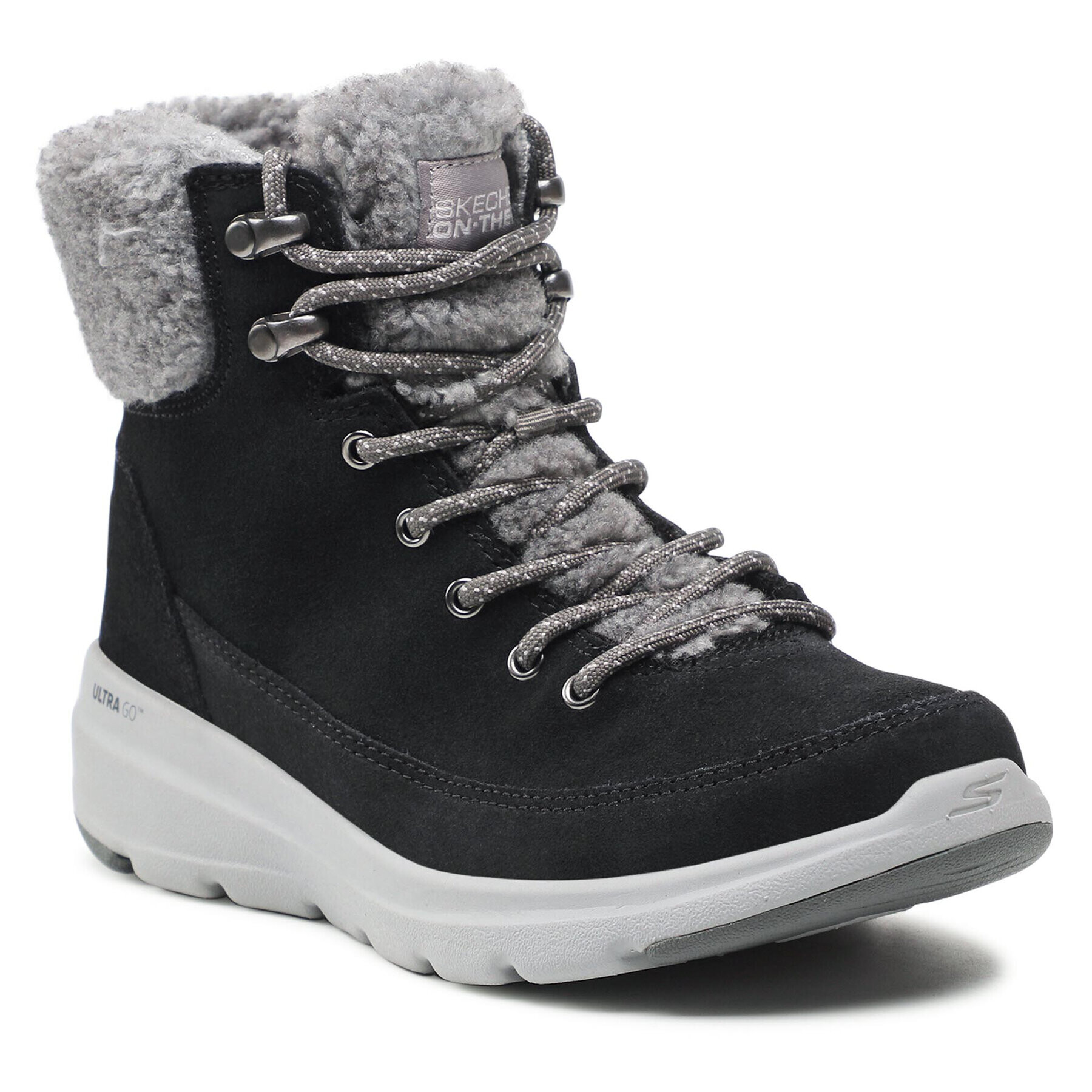 Skechers Боти Woodlands 16677/BKGY Черен - Pepit.bg