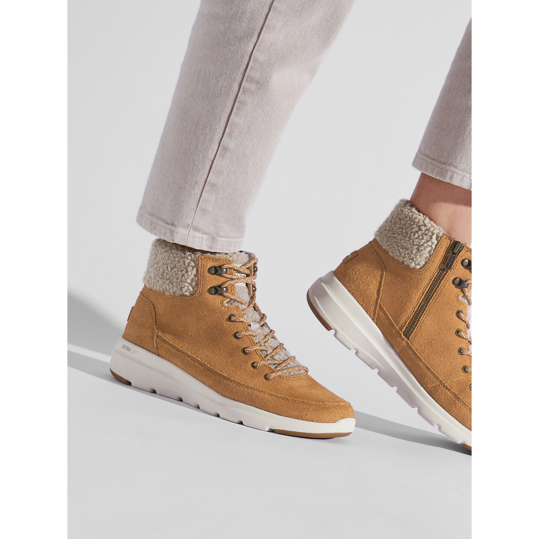 Skechers Боти Woodlands 16677/CSNT Кафяв - Pepit.bg