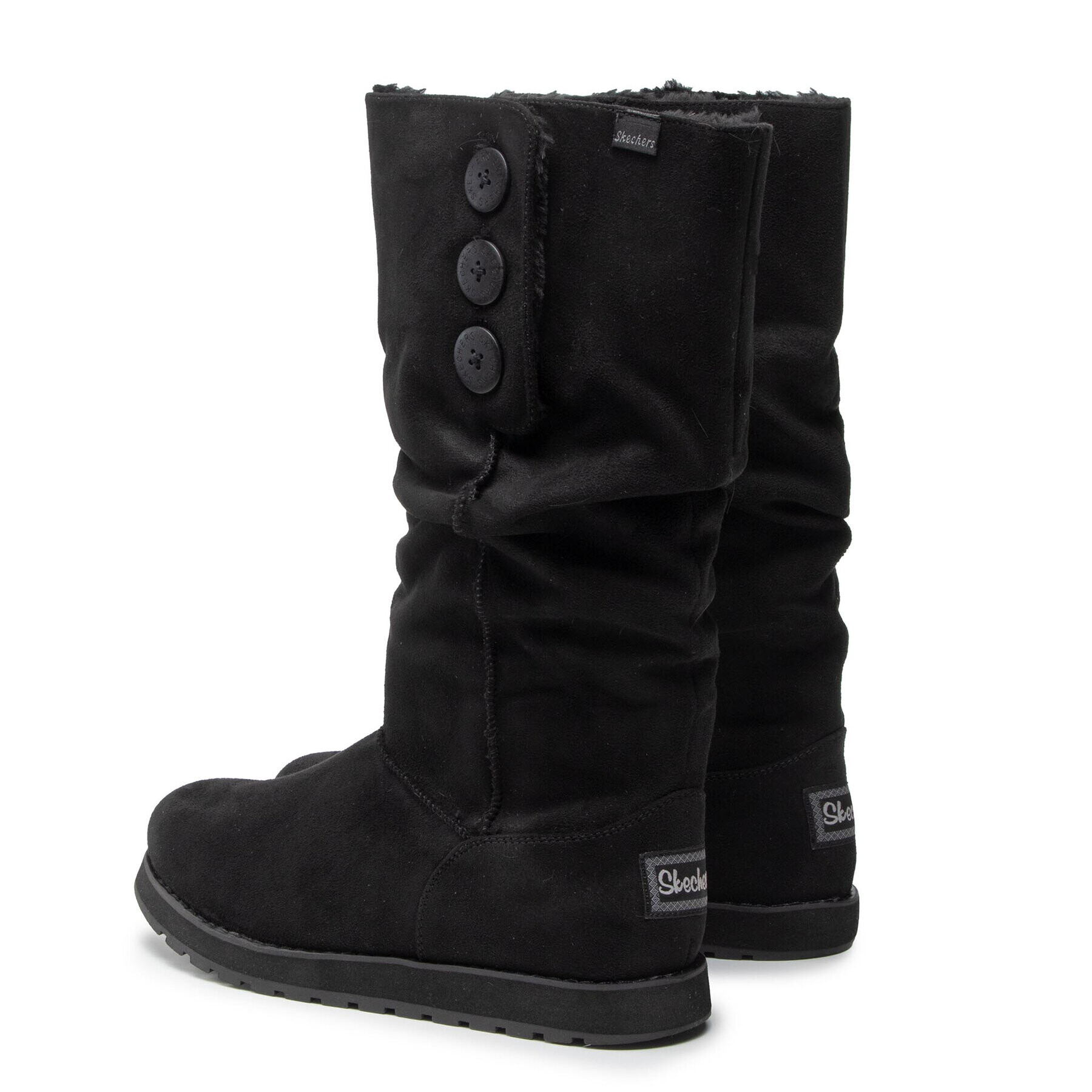 Skechers Ботуши Freezing Point 4880/BLK Черен - Pepit.bg