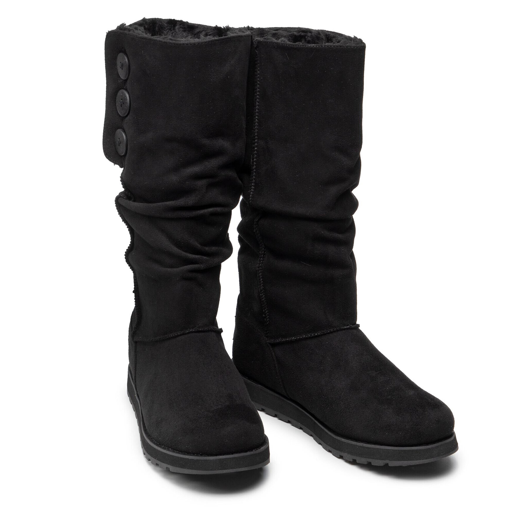 Skechers Ботуши Freezing Point 4880/BLK Черен - Pepit.bg