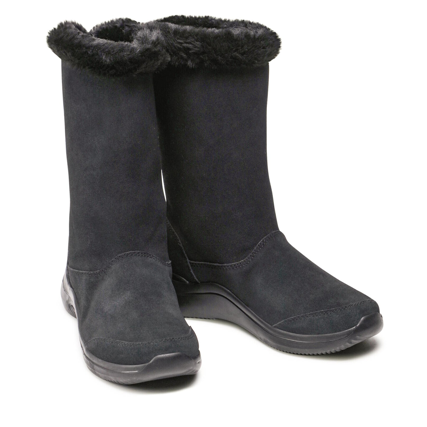 Skechers Ботуши On The Go Midtown 144299/BBK Черен - Pepit.bg