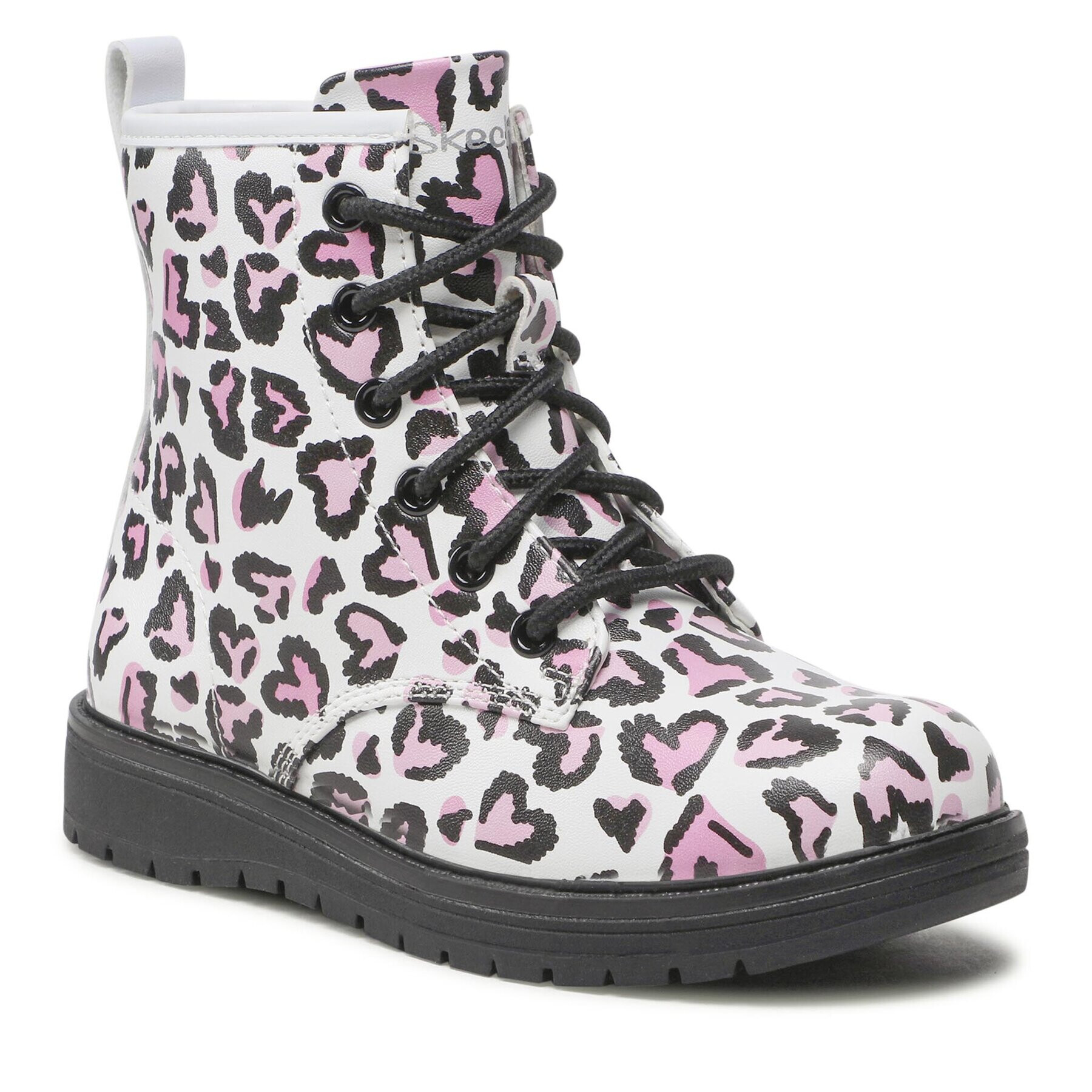Skechers Ботуши Totally Wild 302918L/WPK Бял - Pepit.bg
