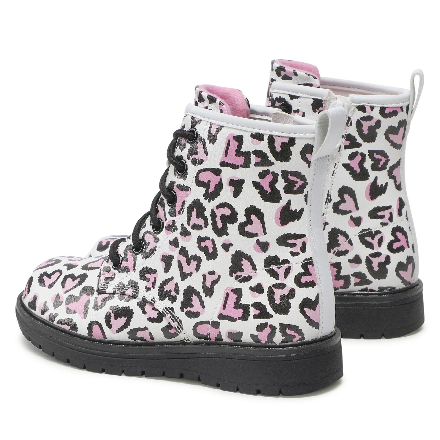 Skechers Ботуши Totally Wild 302918L/WPK Бял - Pepit.bg