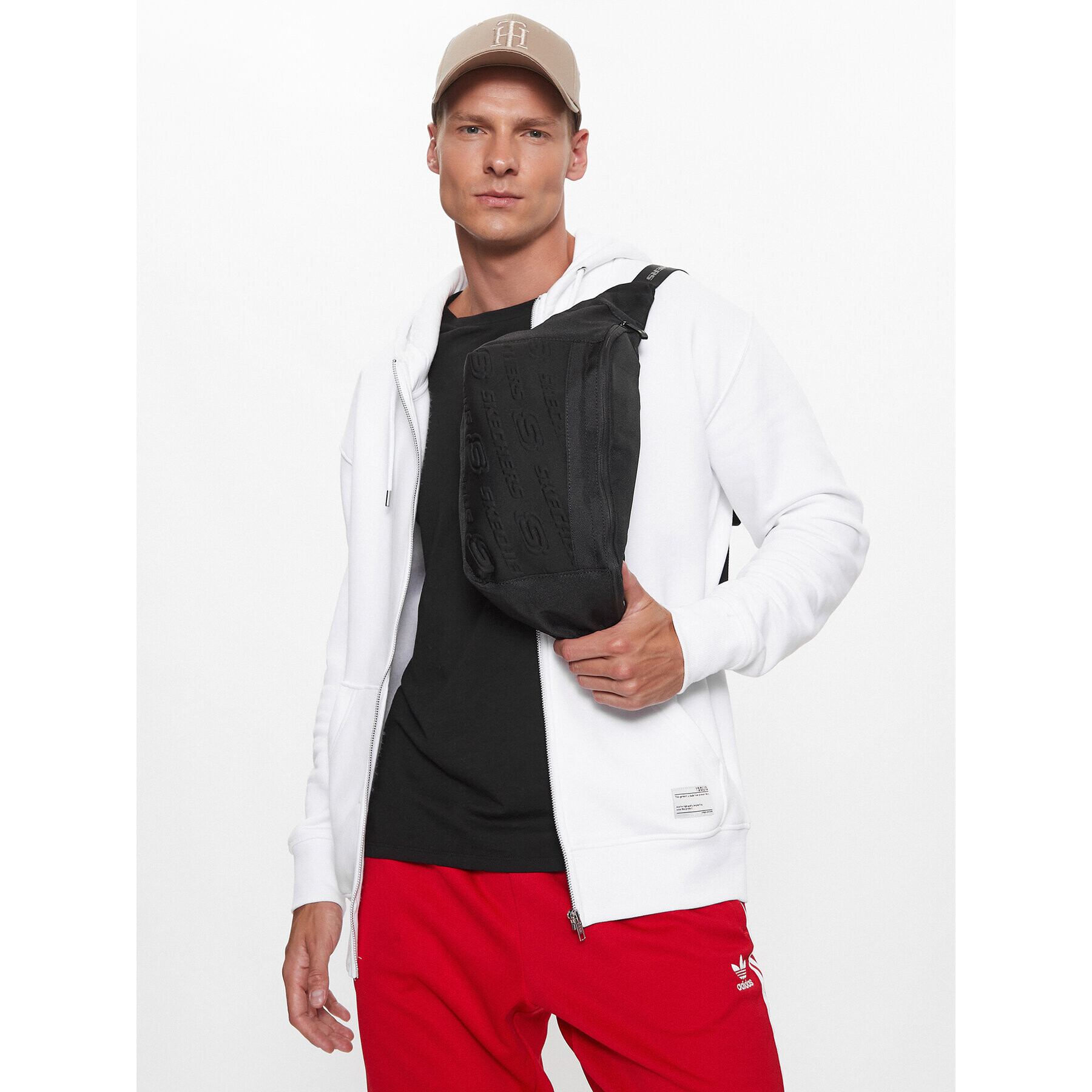 Skechers Чанта за кръст S1050.06 Черен - Pepit.bg