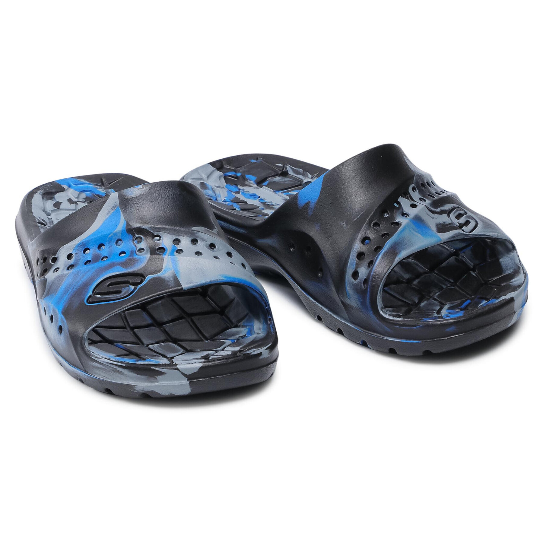 Skechers Чехли Hogan 92118L/BKRY Сив - Pepit.bg