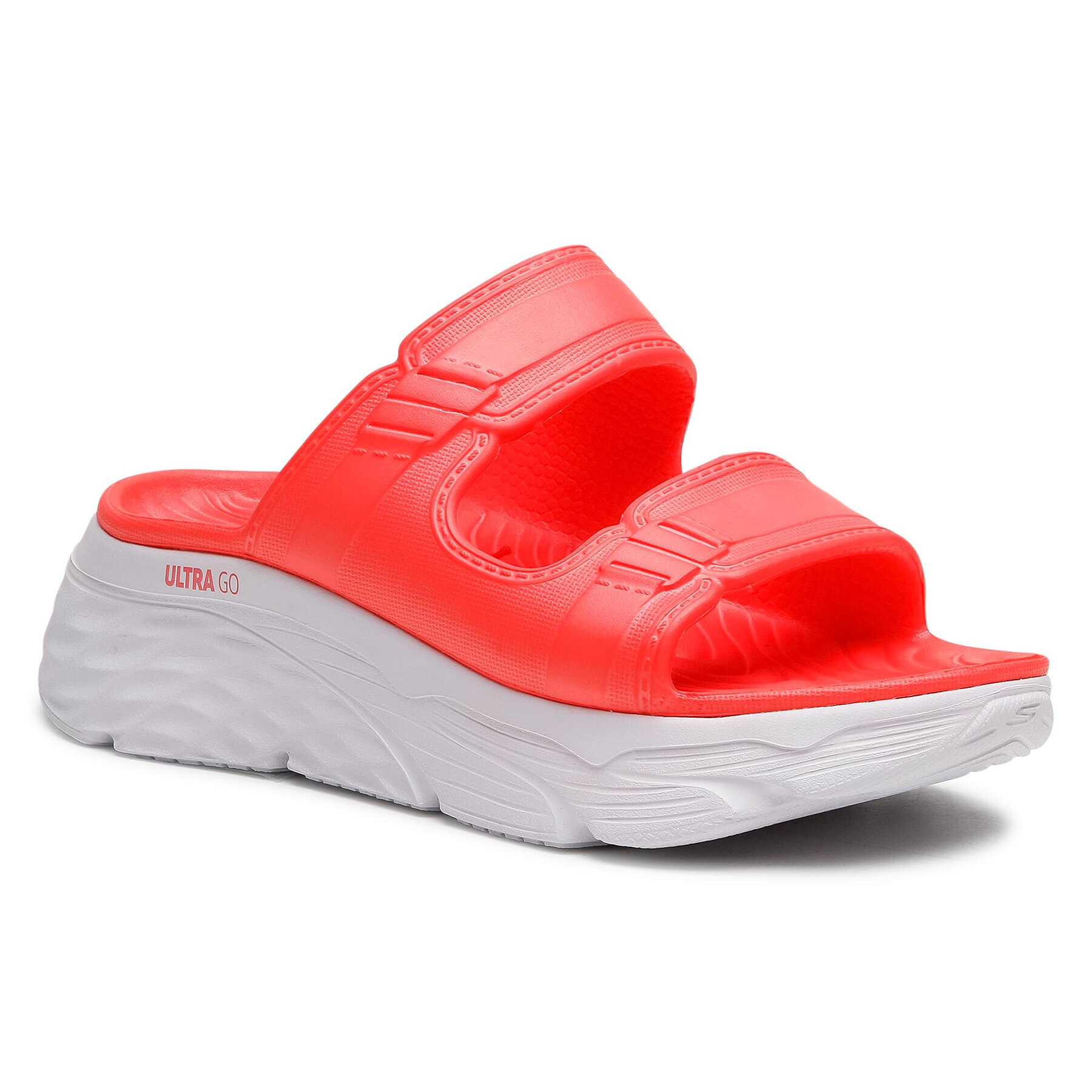 Skechers Чехли Max Cushioning 111125/CRL Червен - Pepit.bg
