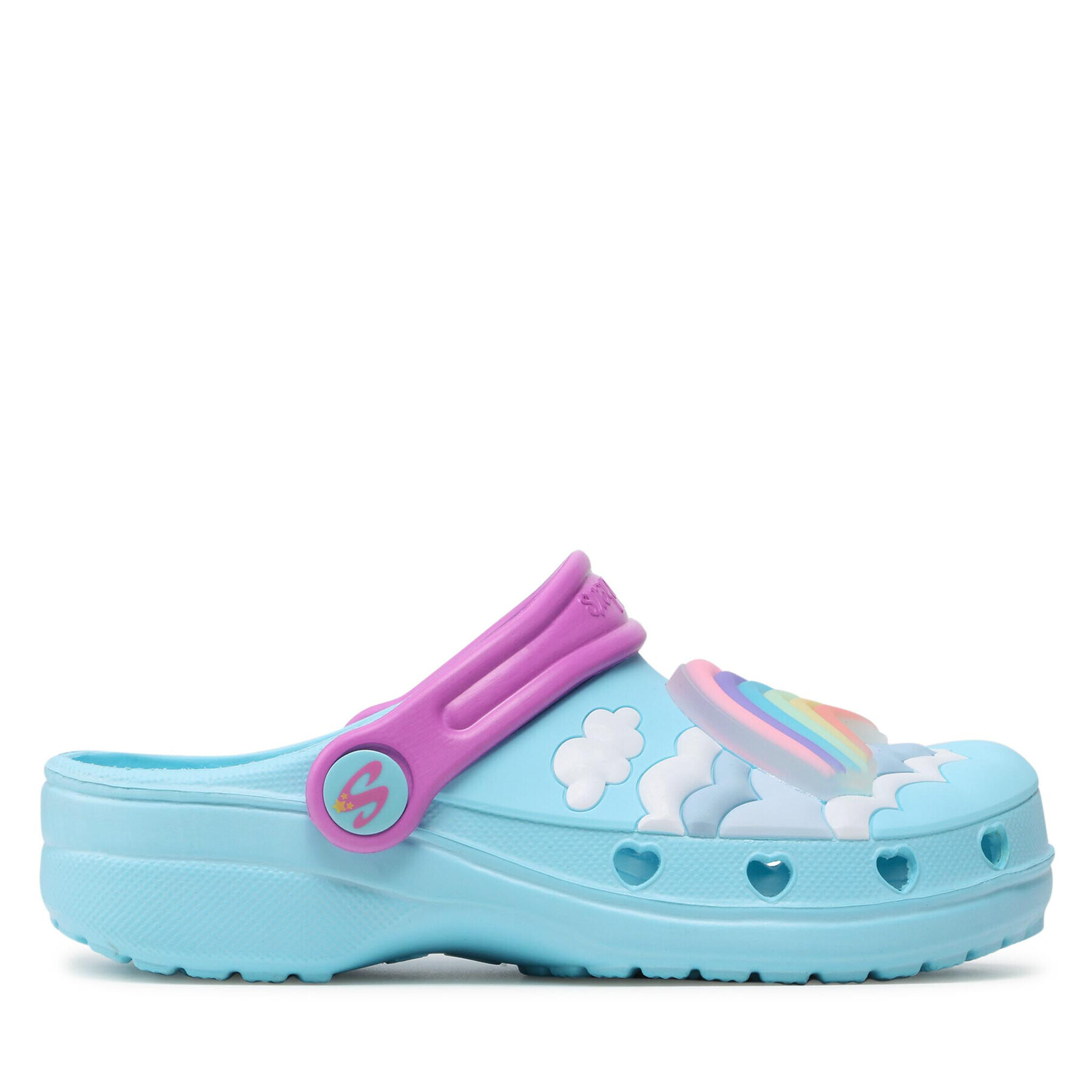 Skechers Чехли S Lights-Heart Charmer 308027L/BLMT Син - Pepit.bg