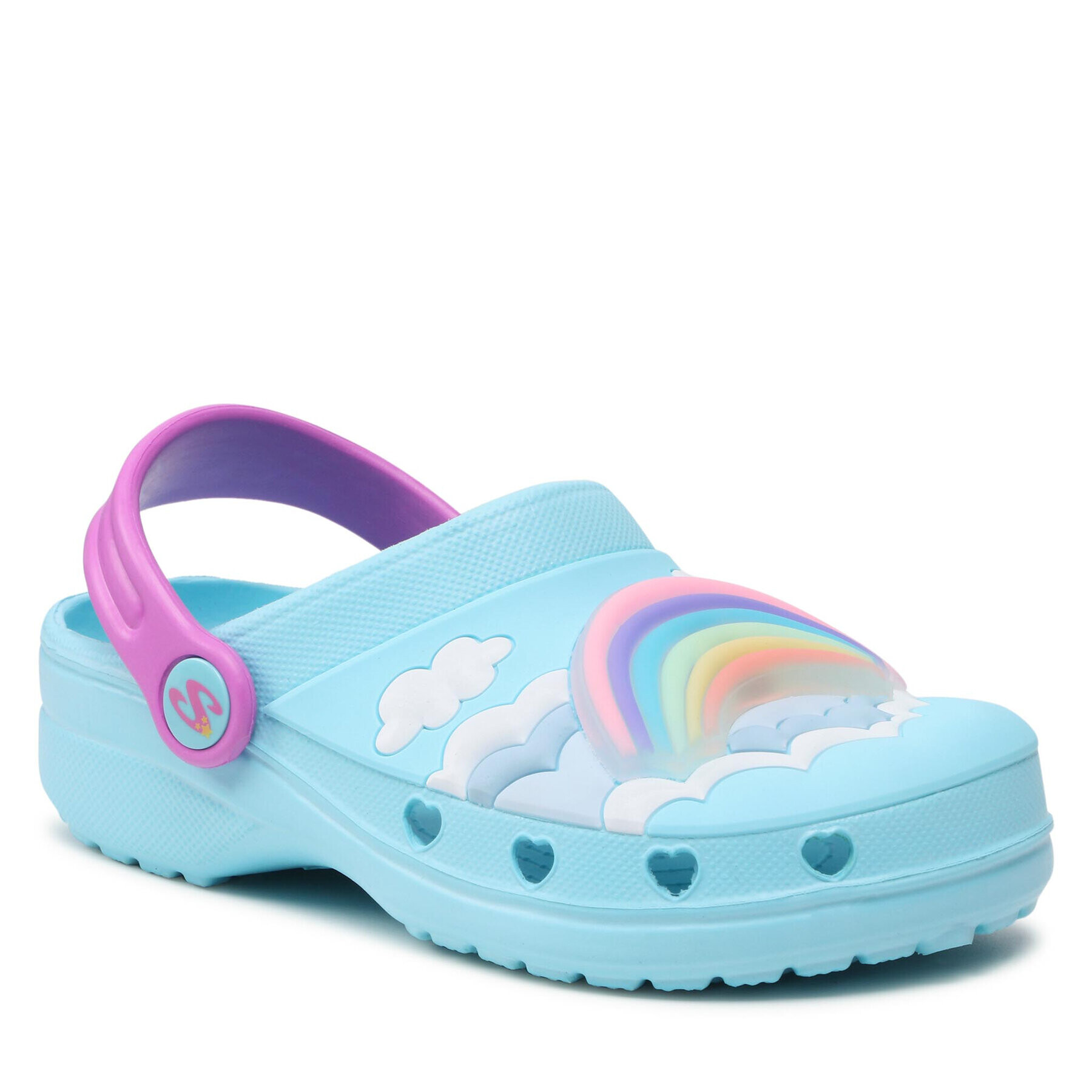 Skechers Чехли S Lights-Heart Charmer 308027L/BLMT Син - Pepit.bg