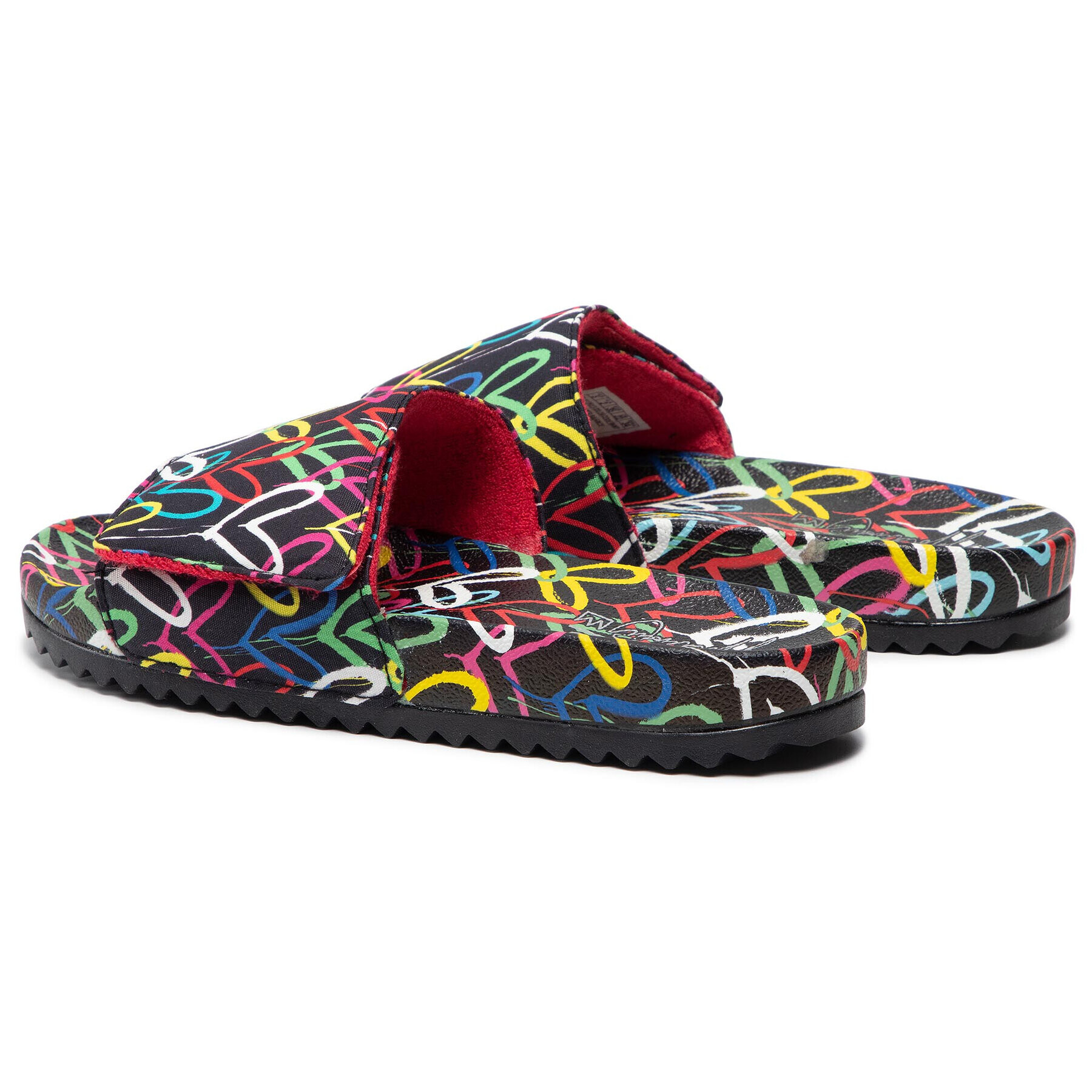 Skechers Чехли BOBS Love & Summer 113613/BKMT Черен - Pepit.bg