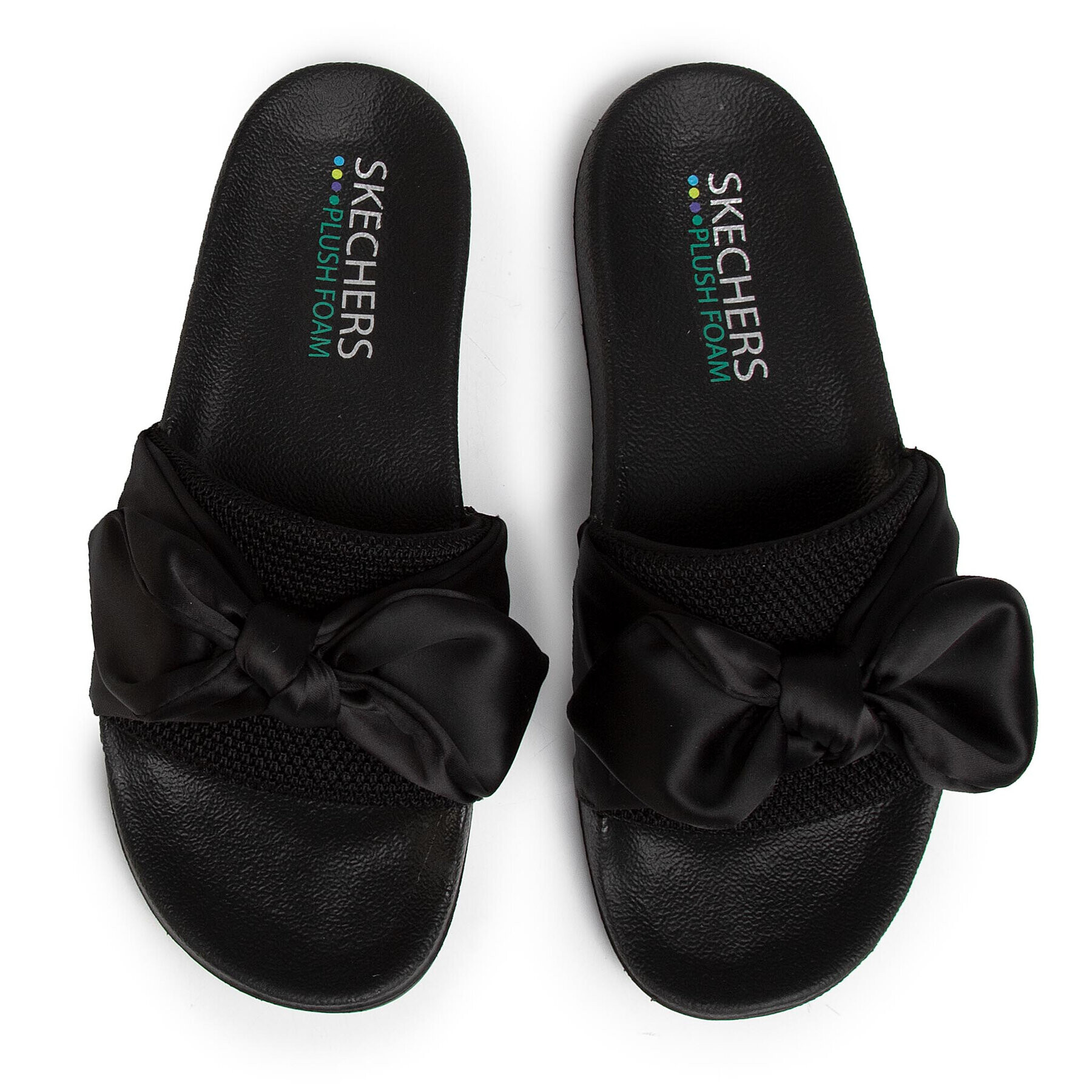 Skechers Чехли Lovely Bow 119064/BBK Черен - Pepit.bg