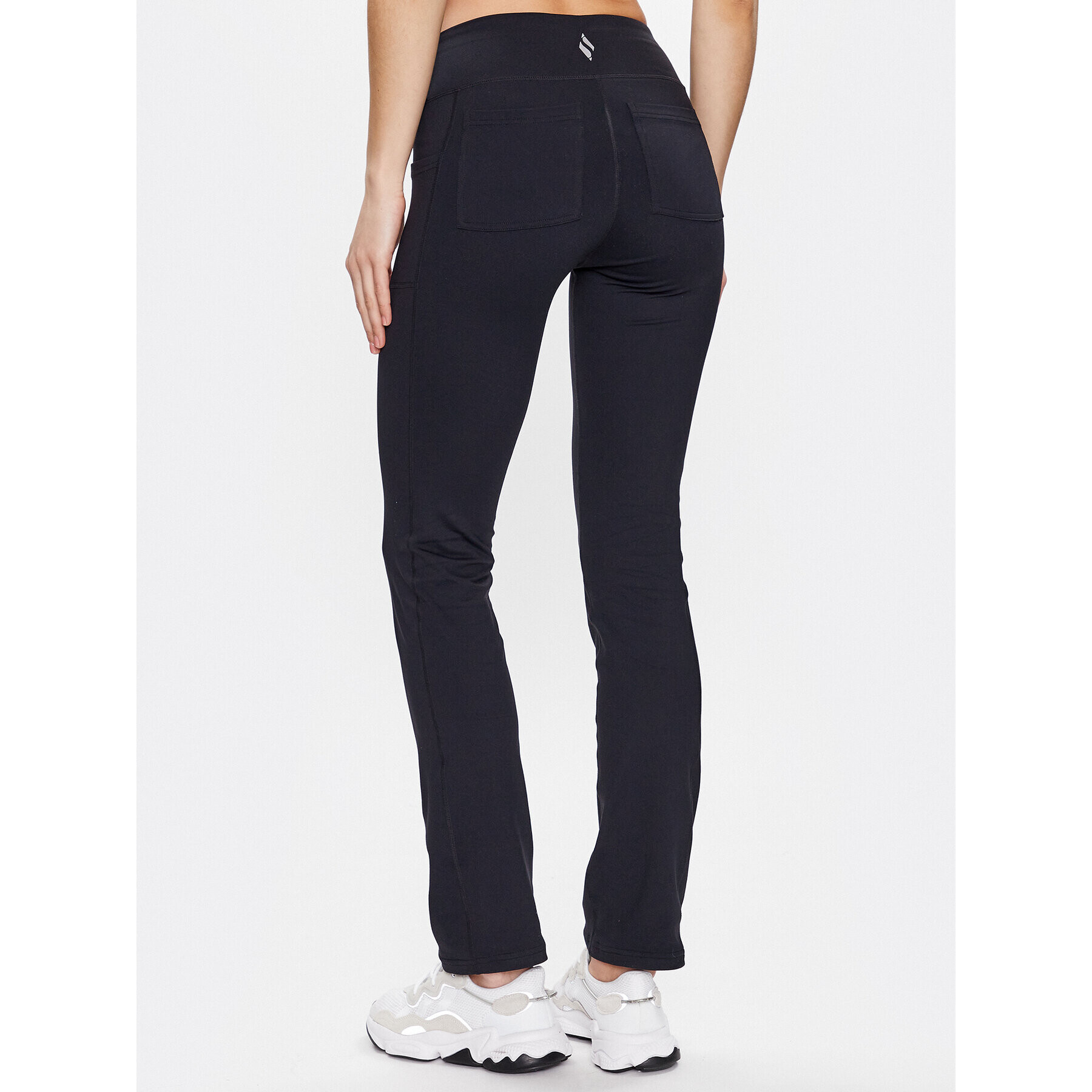 Skechers Долнище анцуг Go Walk W03PT20B Черен Flared Leg - Pepit.bg