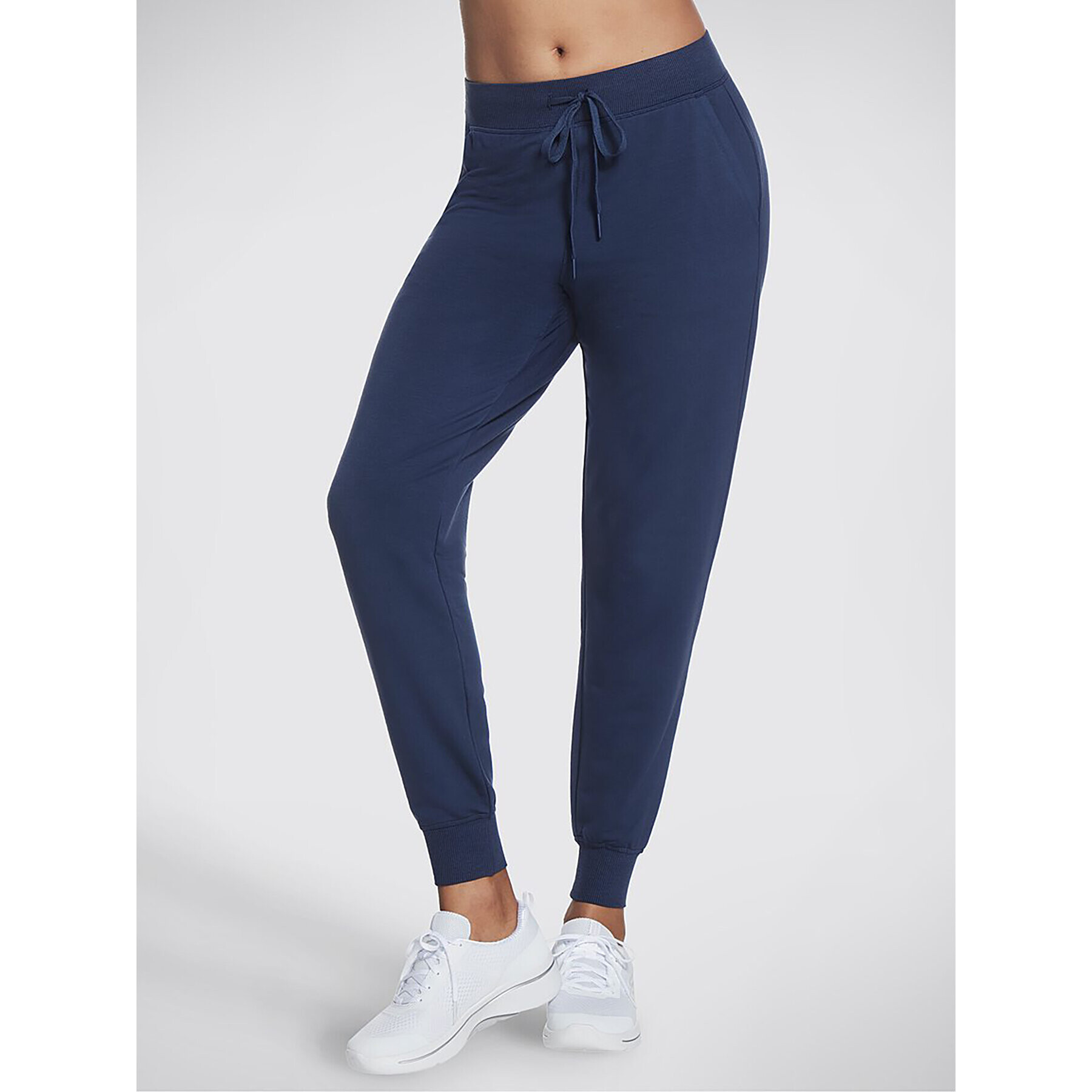 Skechers Долнище анцуг Skechluxe Restful Jogger W03PT49 Син Regular Fit - Pepit.bg