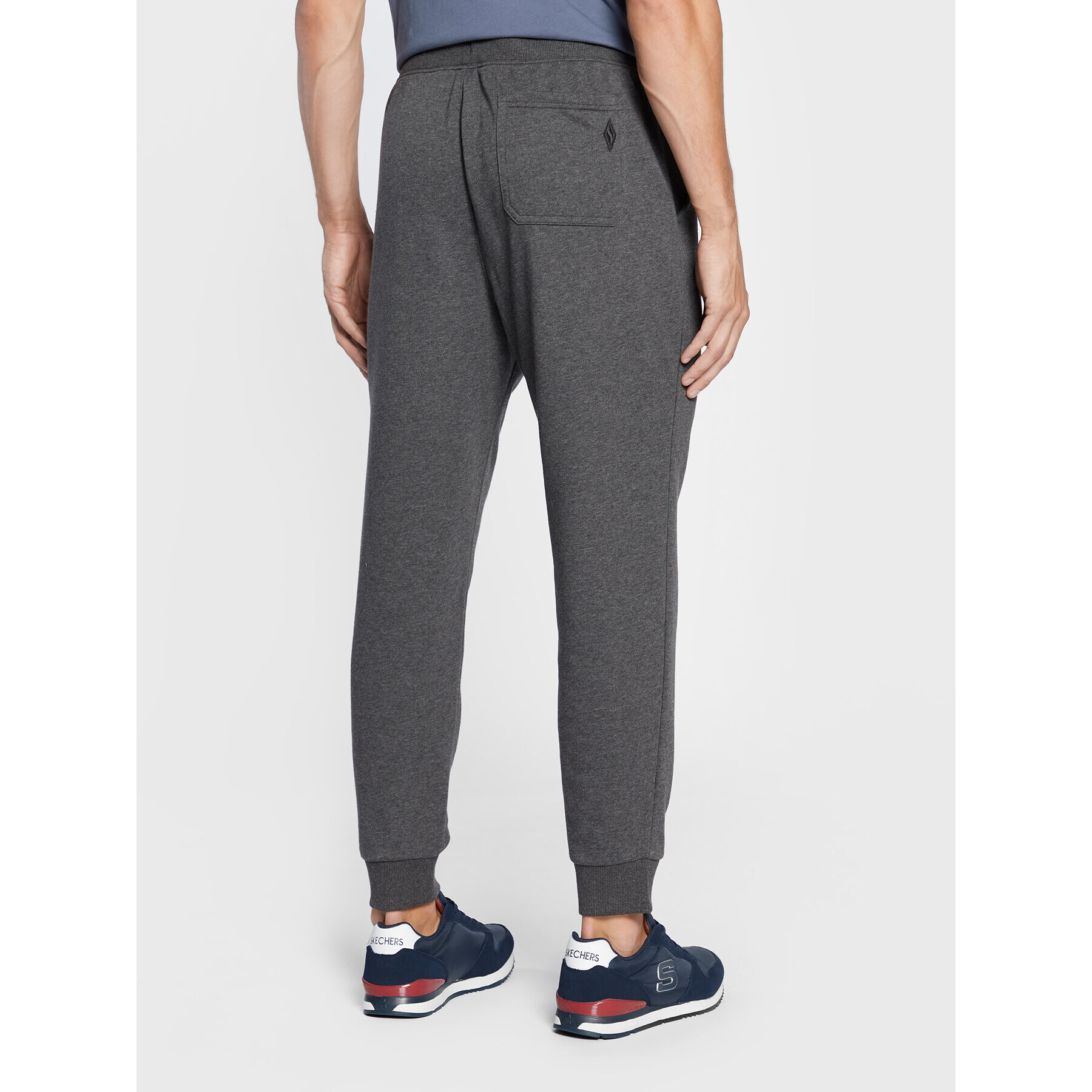 Skechers Долнище анцуг Expedition M1PT57 Сив Regular Fit - Pepit.bg