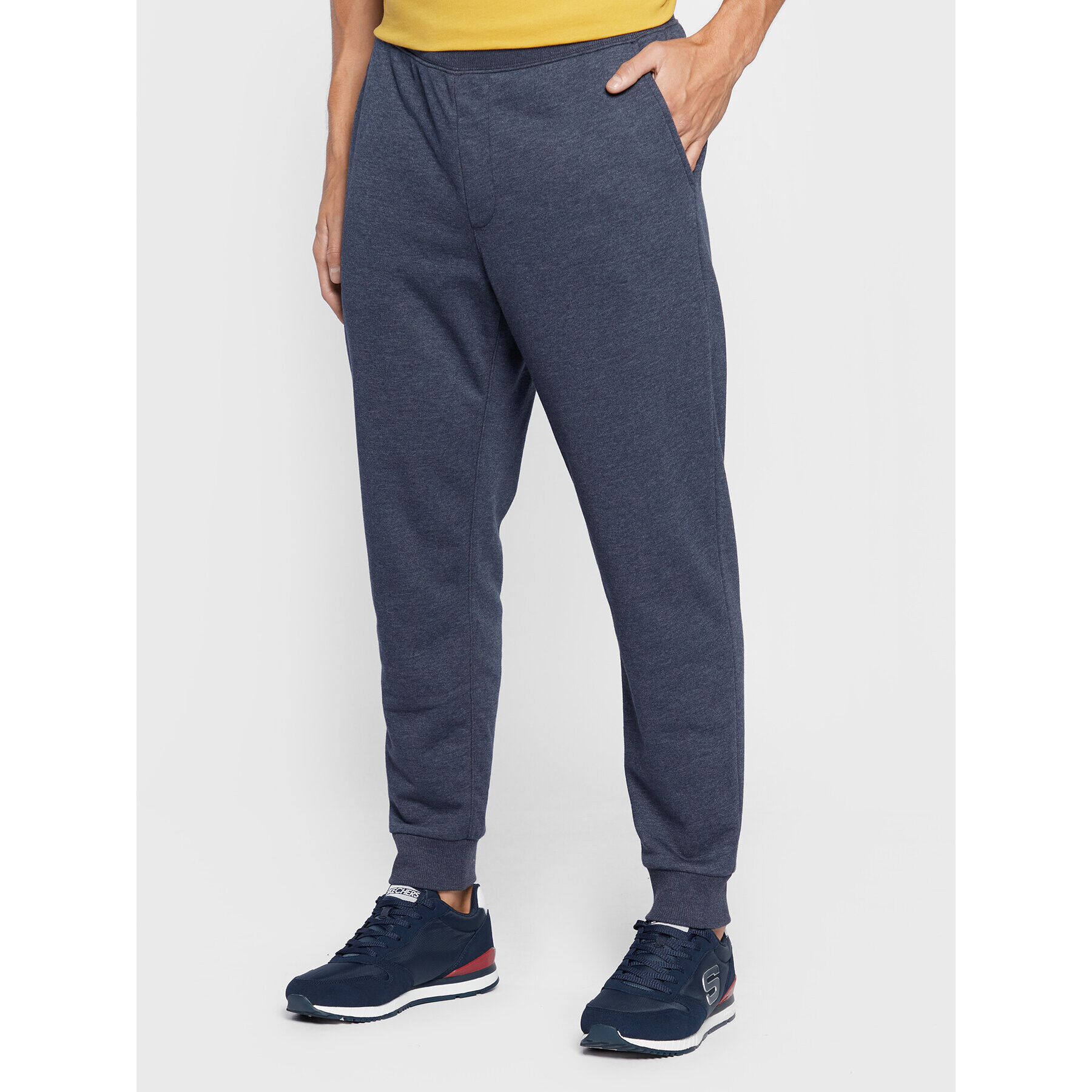 Skechers Долнище анцуг Expedition M1PT57 Тъмносин Regular Fit - Pepit.bg