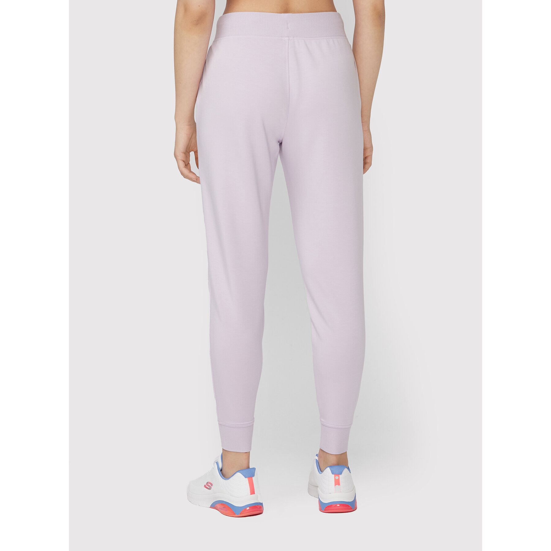 Skechers Долнище анцуг Restful W03PT49 Виолетов Regular Fit - Pepit.bg