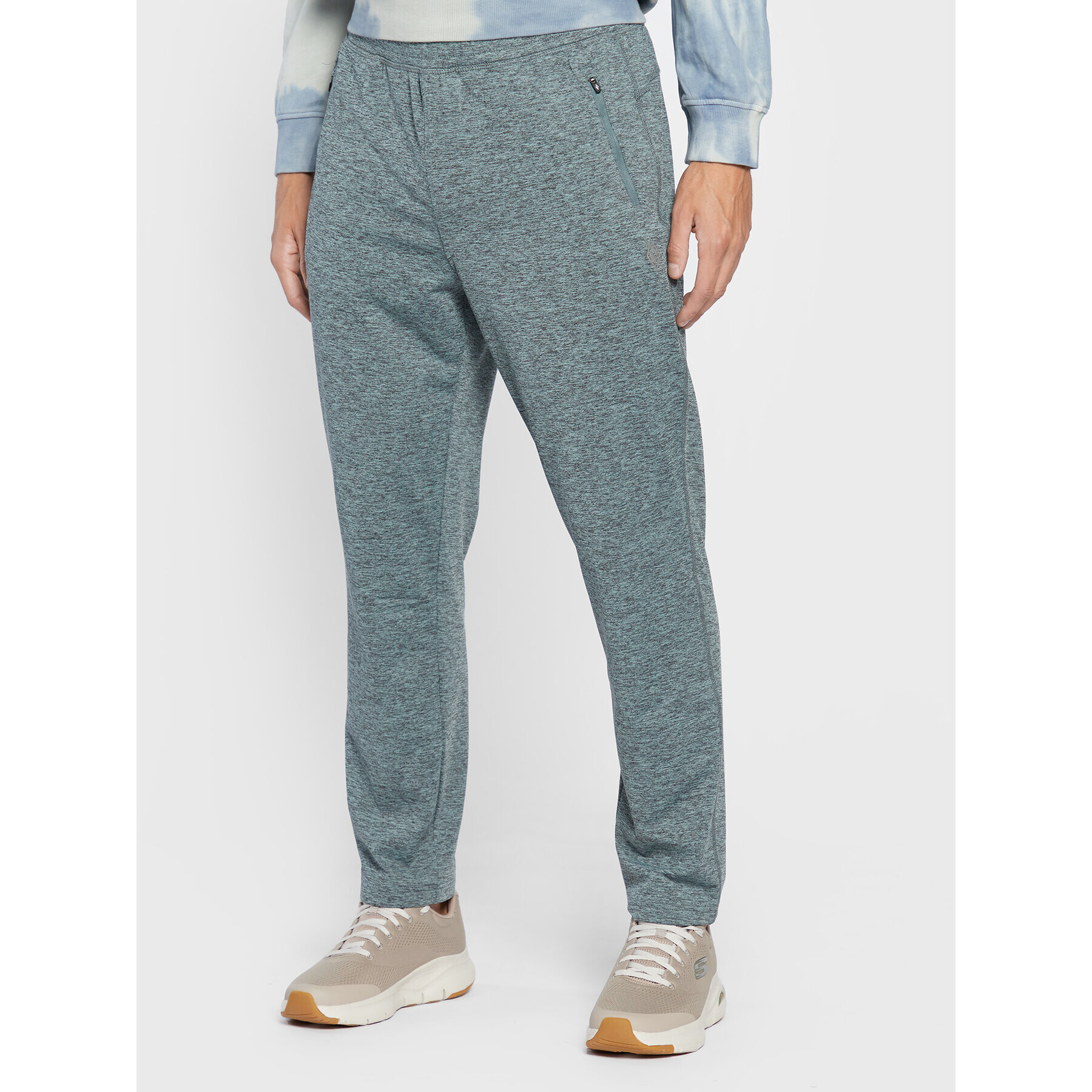 Skechers Долнище анцуг Ultra Go M1PT77 Син Tapered Fit - Pepit.bg