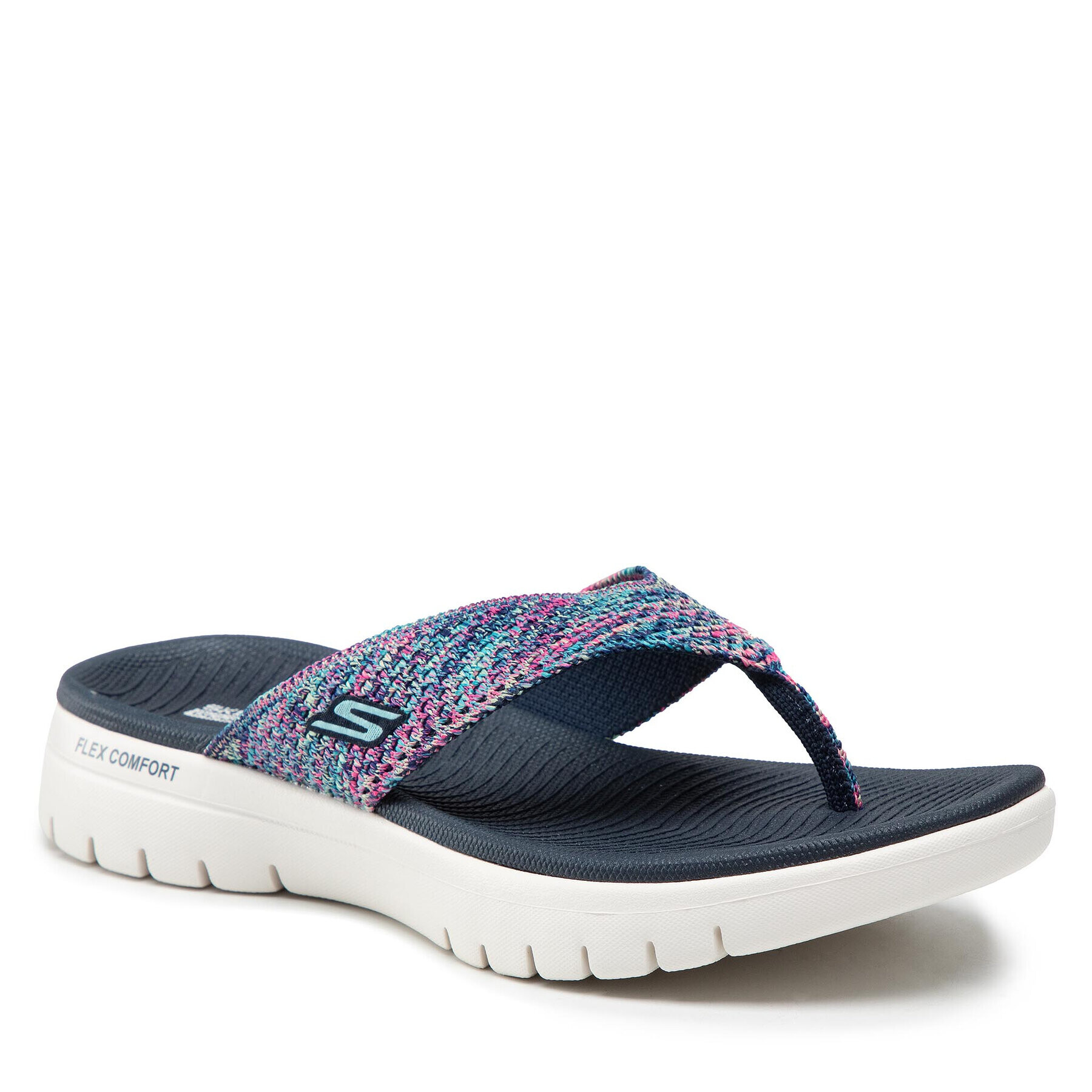 Skechers Джапанки Accent 140284/NVMT Цветен - Pepit.bg