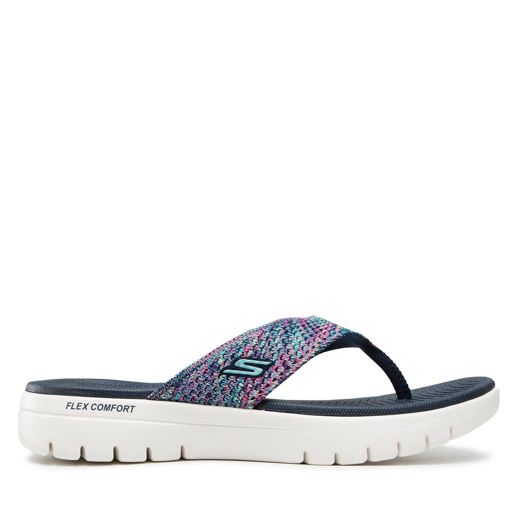 Skechers Джапанки Accent 140284/NVMT Цветен - Pepit.bg