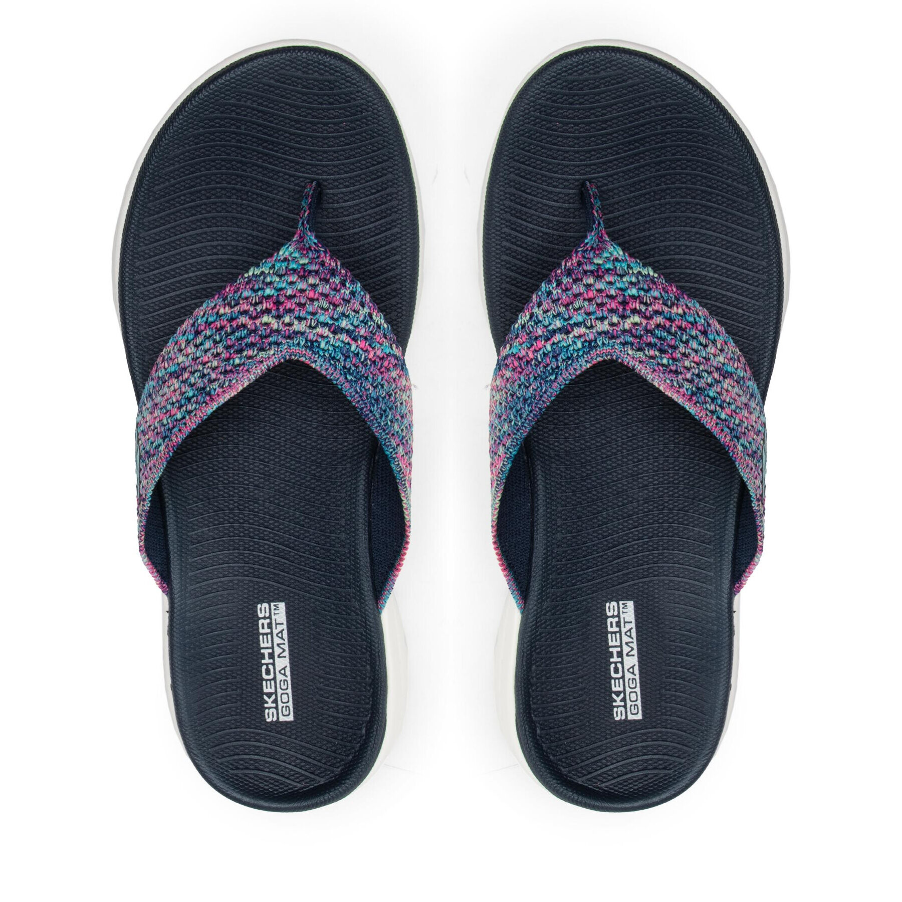 Skechers Джапанки Accent 140284/NVMT Цветен - Pepit.bg