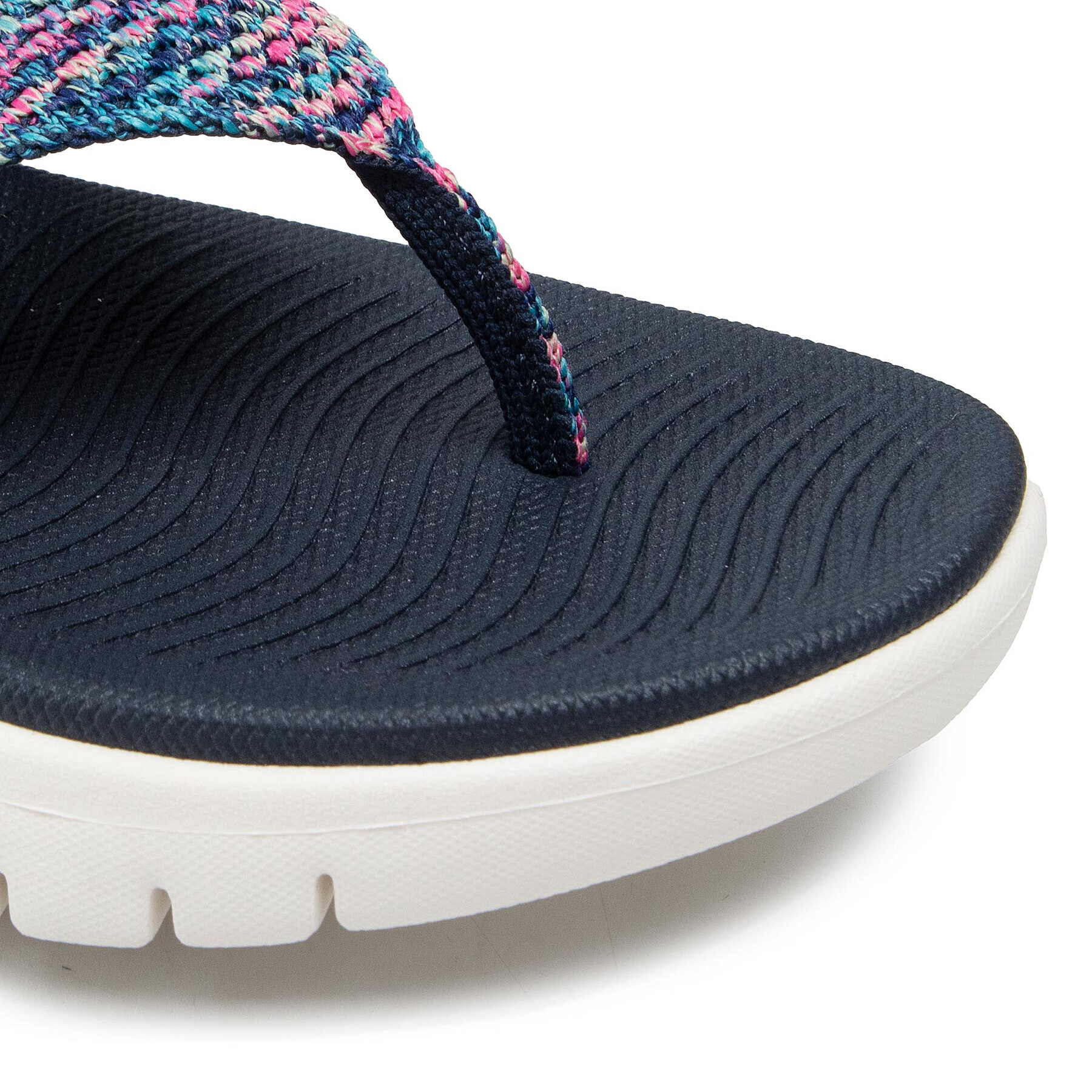 Skechers Джапанки Accent 140284/NVMT Цветен - Pepit.bg
