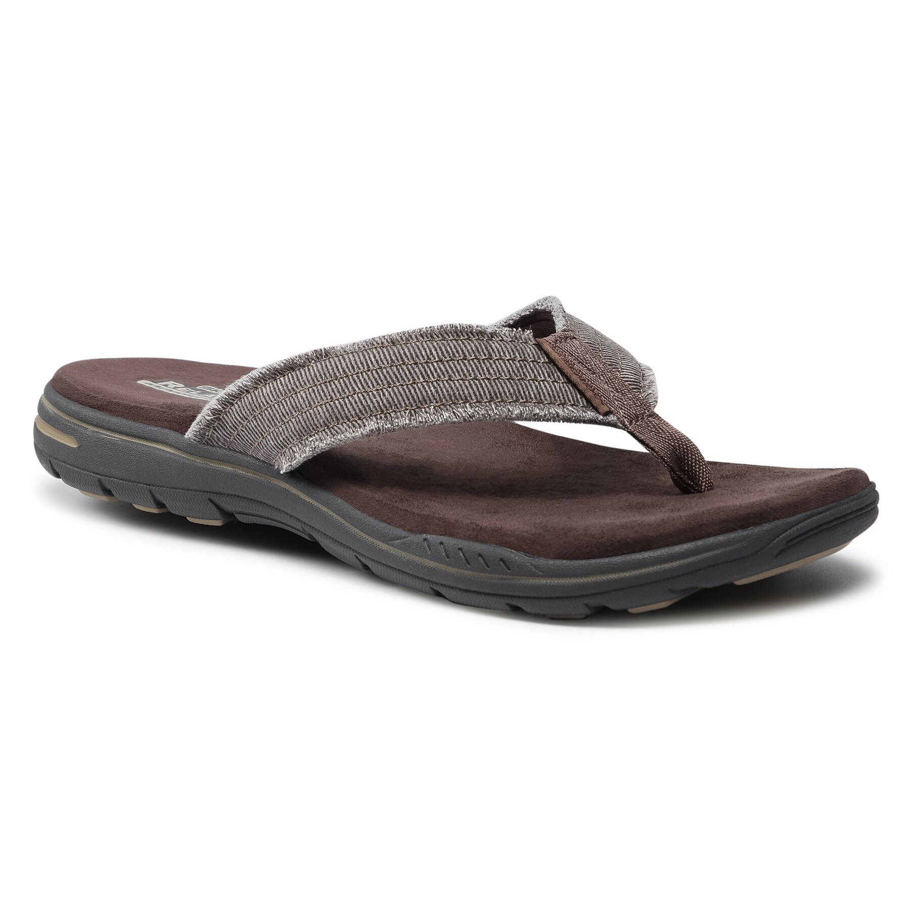 Skechers Джапанки Arven 65091/CHOC Кафяв - Pepit.bg