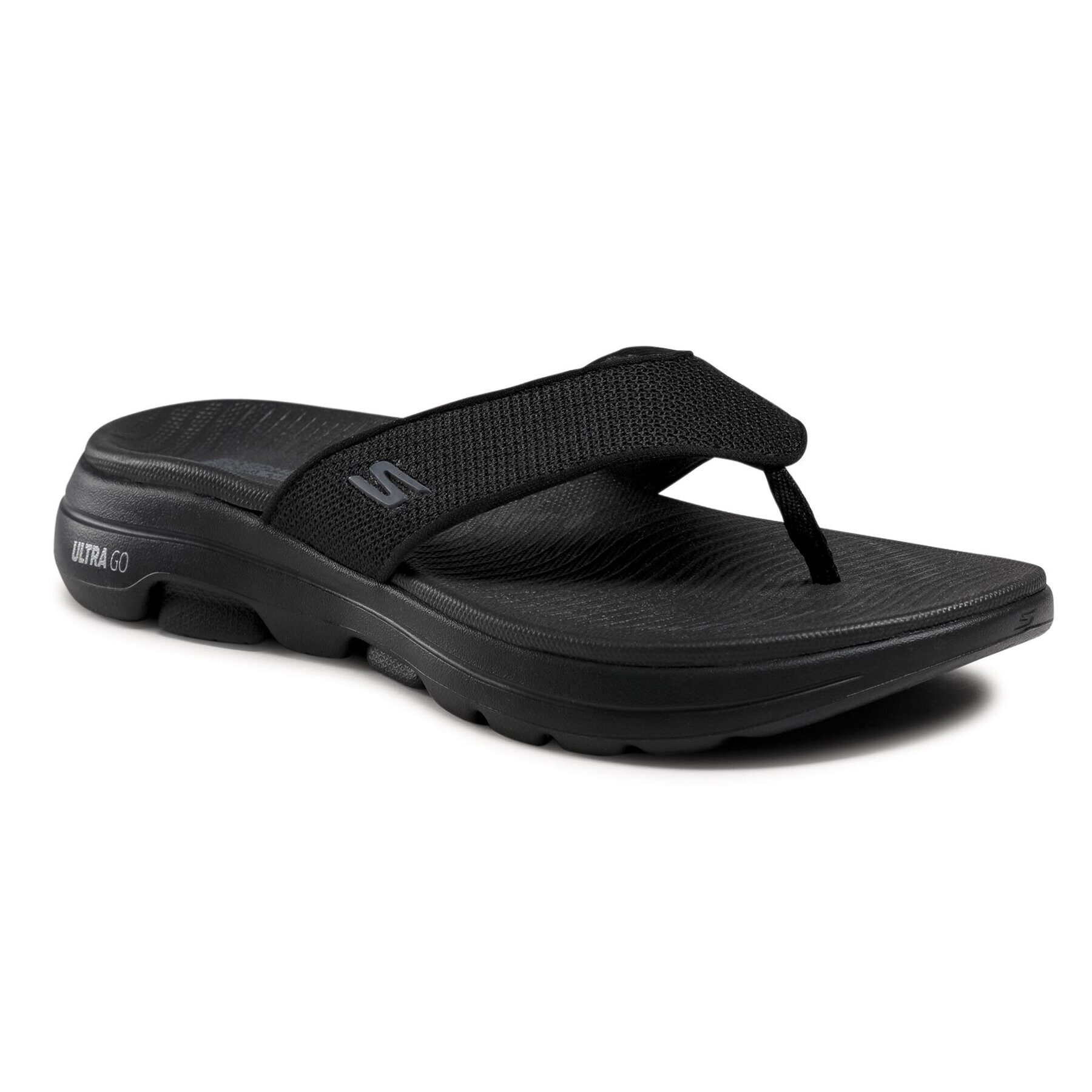 Skechers Джапанки Go Walk 5 229009/BK Черен - Pepit.bg