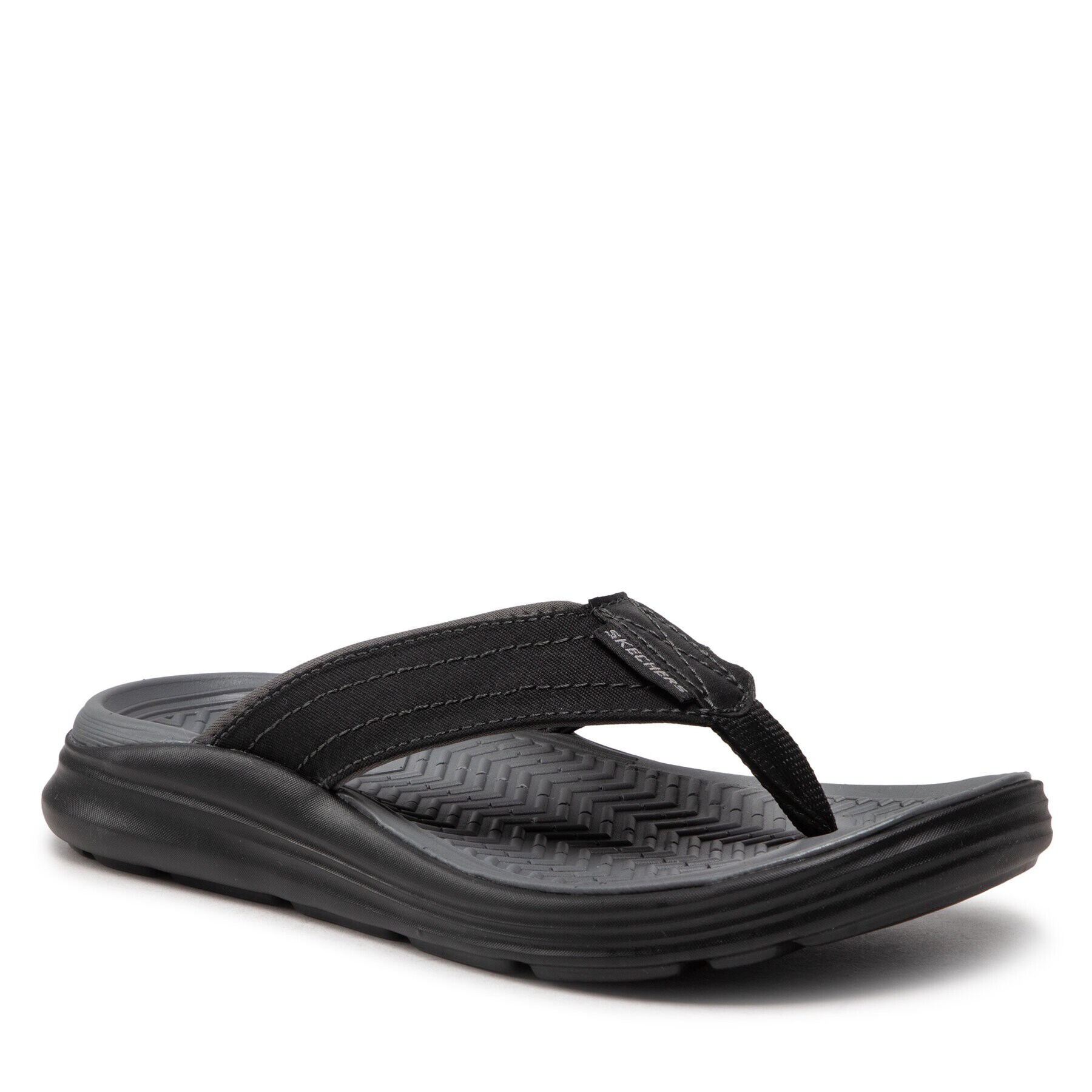 Skechers Джапанки Reyon 204071/BLK Черен - Pepit.bg