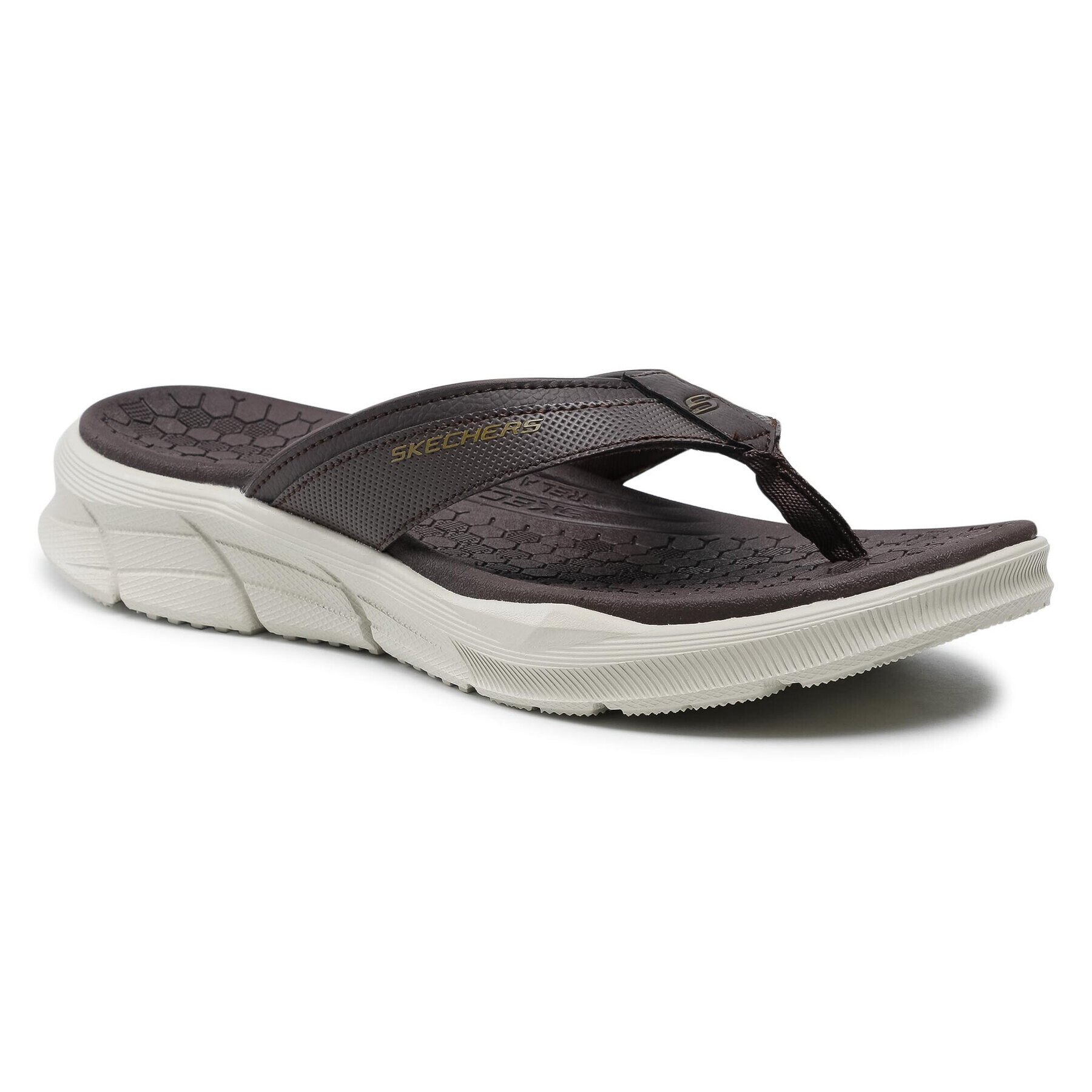 Skechers Джапанки Serasa 237049/BRN Кафяв - Pepit.bg