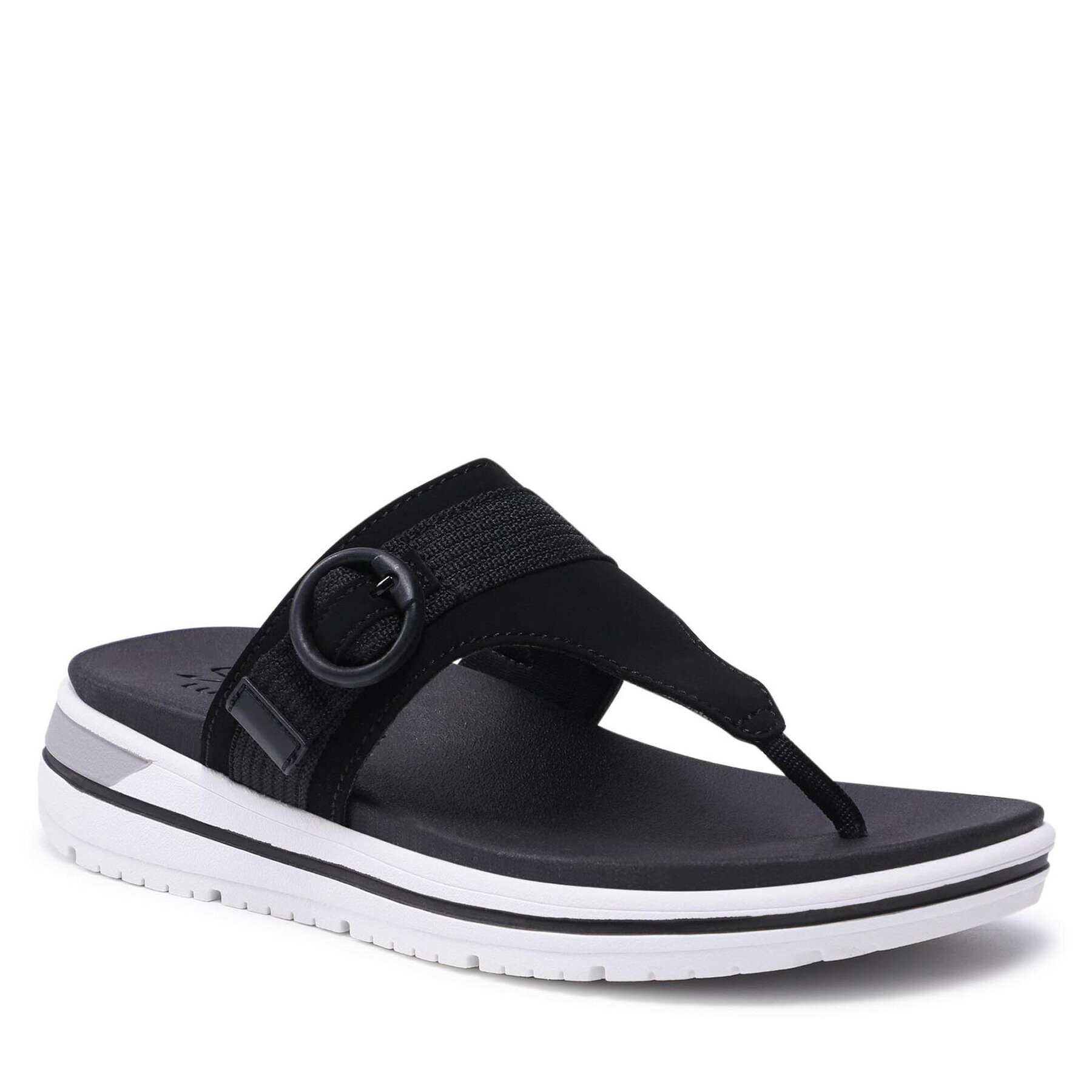 Skechers Джапанки Smooth Cruise 163201/BLK Черен - Pepit.bg