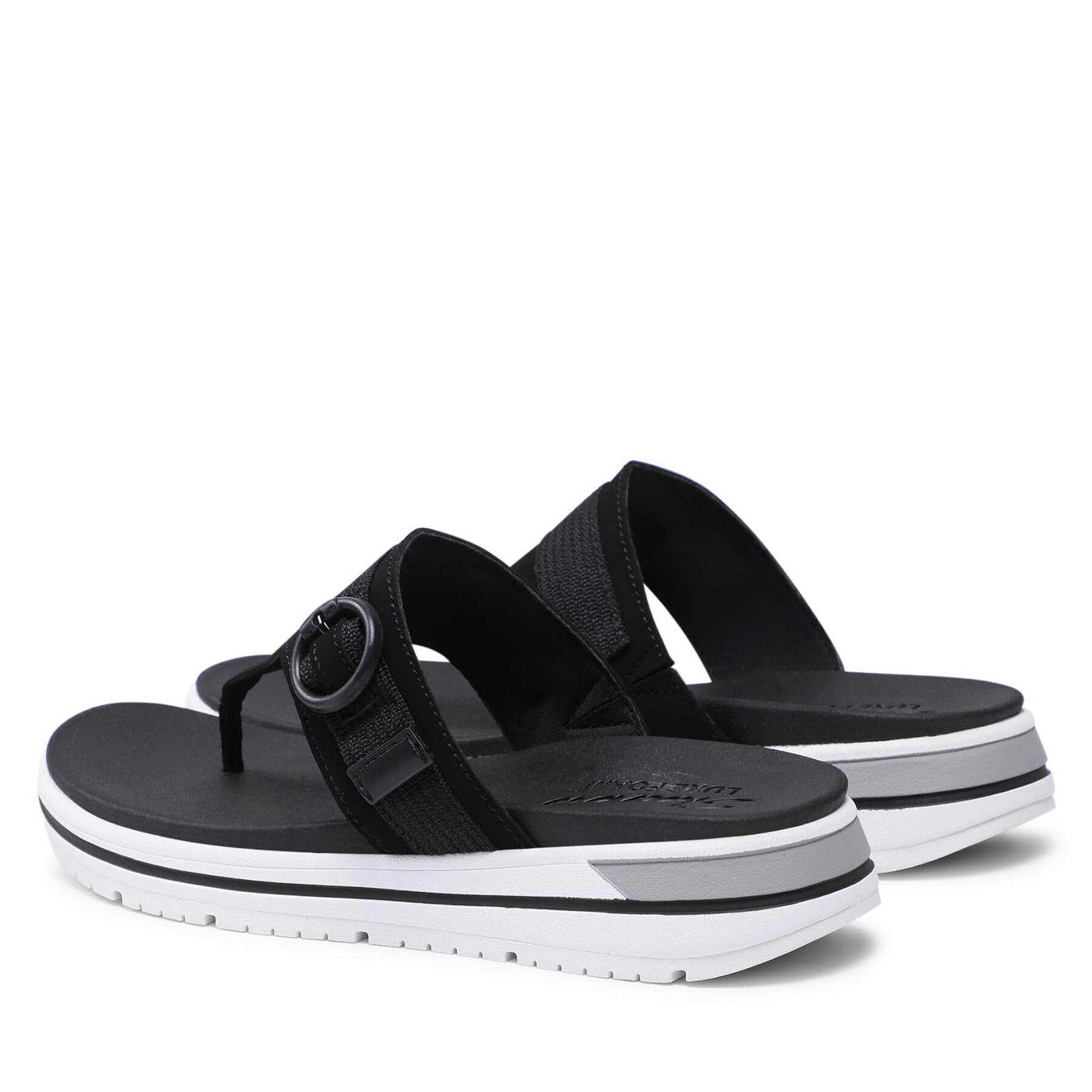 Skechers Джапанки Smooth Cruise 163201/BLK Черен - Pepit.bg