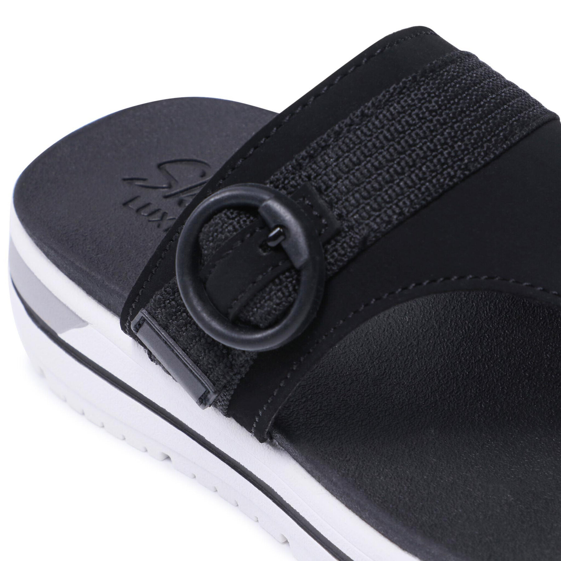 Skechers Джапанки Smooth Cruise 163201/BLK Черен - Pepit.bg