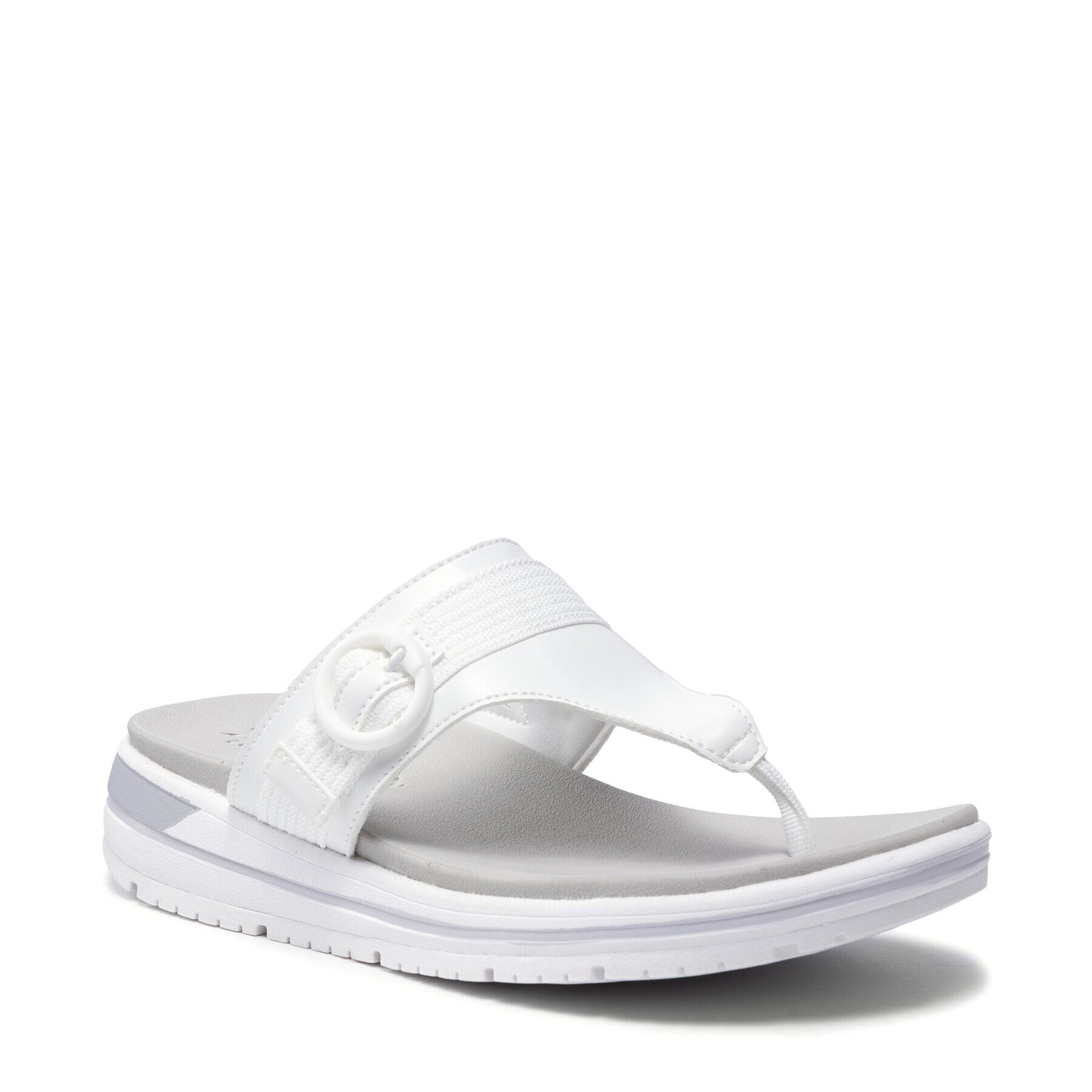 Skechers Джапанки Smooth Cruise 163201/WHT Бял - Pepit.bg