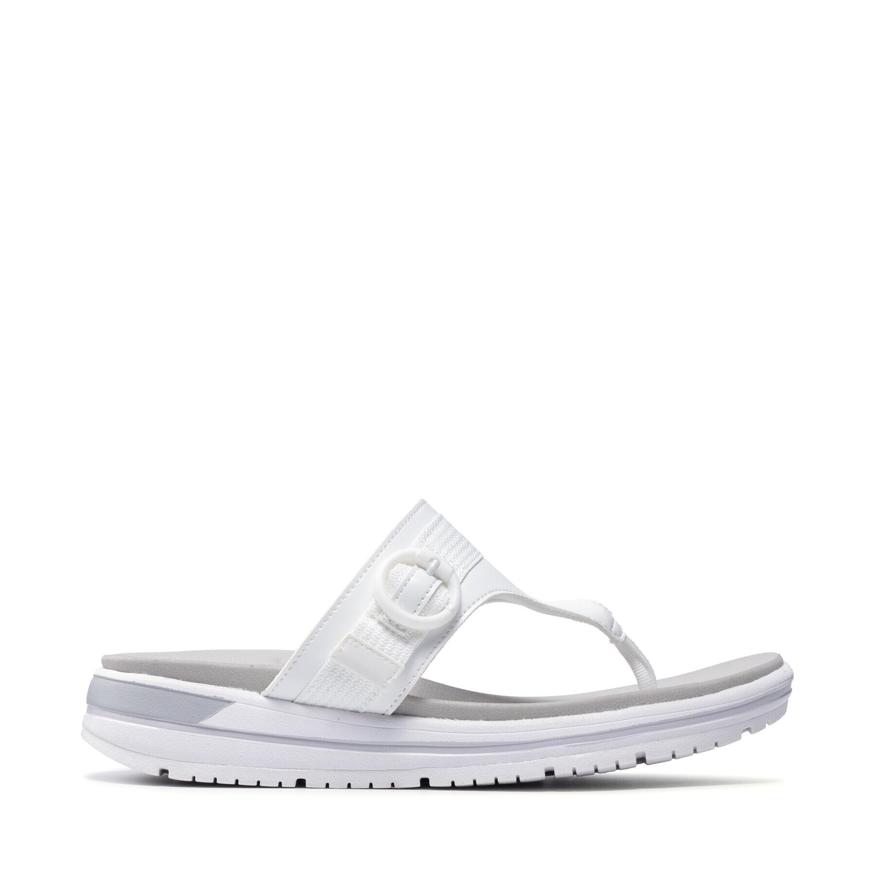 Skechers Джапанки Smooth Cruise 163201/WHT Бял - Pepit.bg