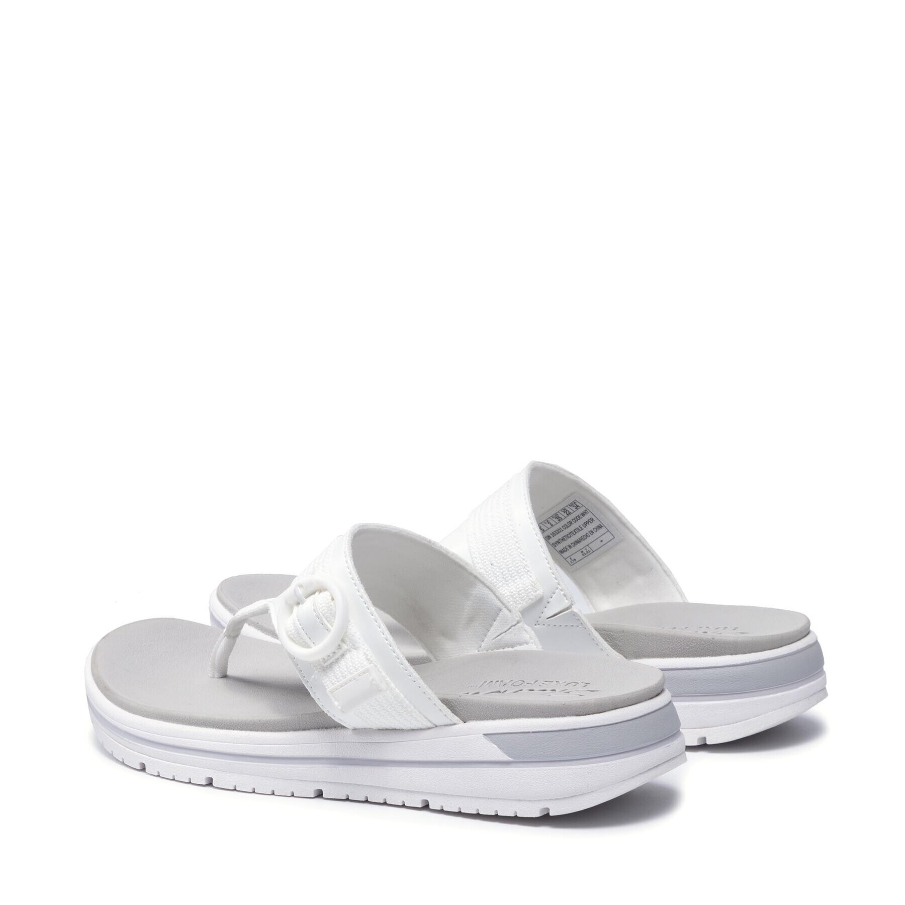 Skechers Джапанки Smooth Cruise 163201/WHT Бял - Pepit.bg