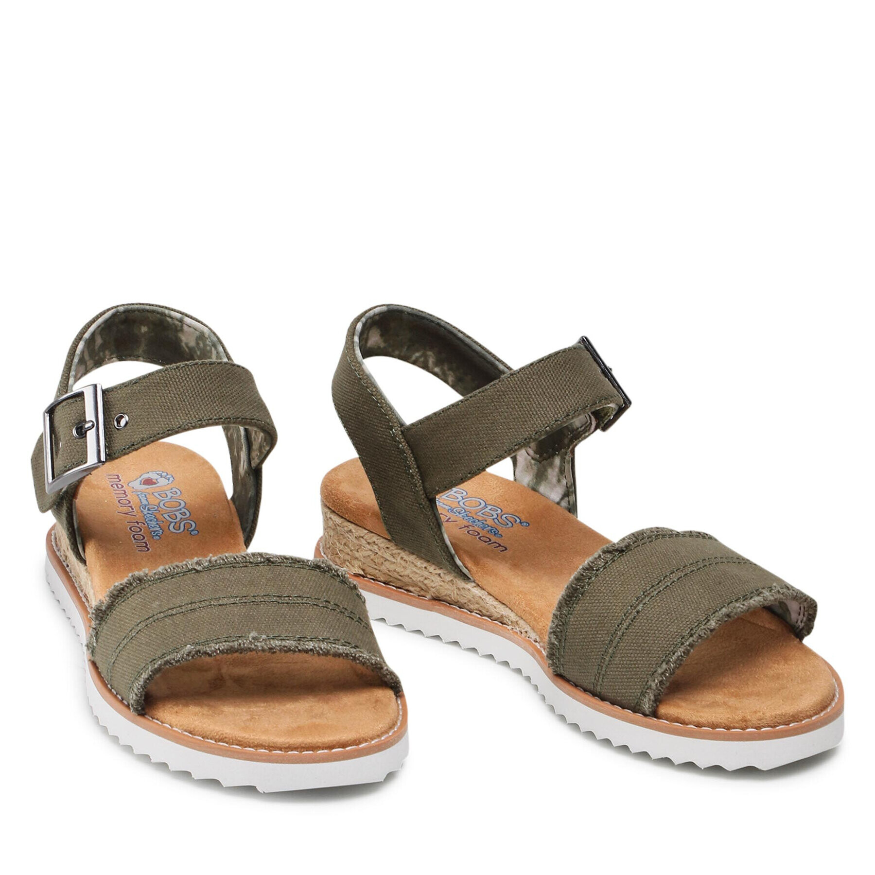 Skechers Еспадрили Adobe Princess 113541/OLV Зелен - Pepit.bg