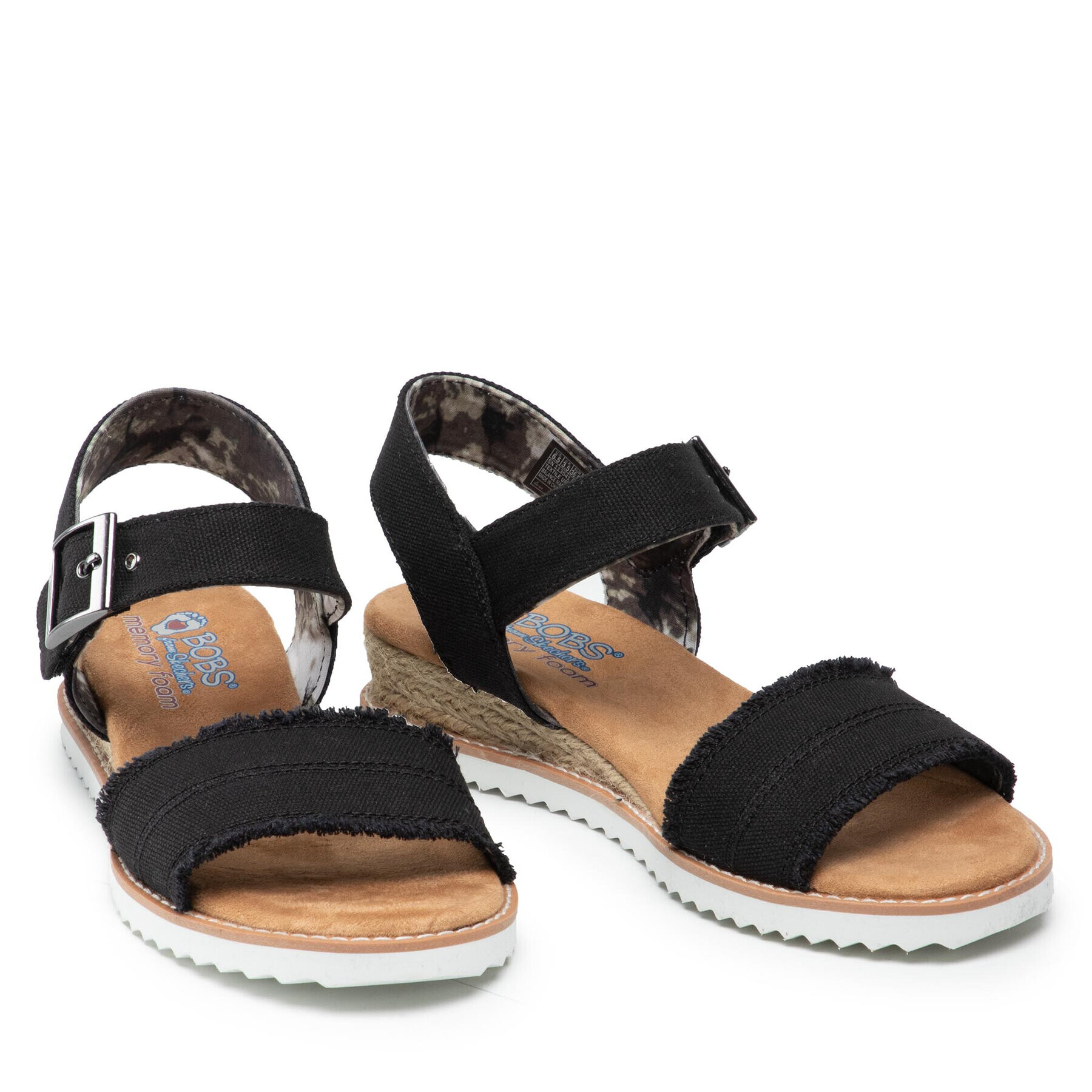 Skechers Еспадрили BOBS Adobe Princess 113541/BLK Черен - Pepit.bg