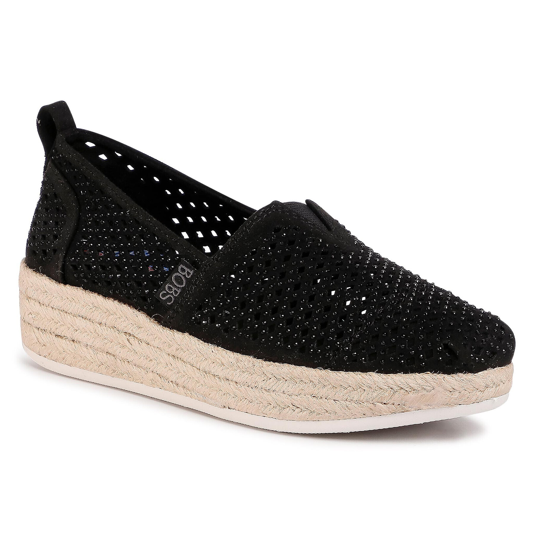 Skechers Еспадрили BOBS Highlights 2.0 113076/BBK Черен - Pepit.bg