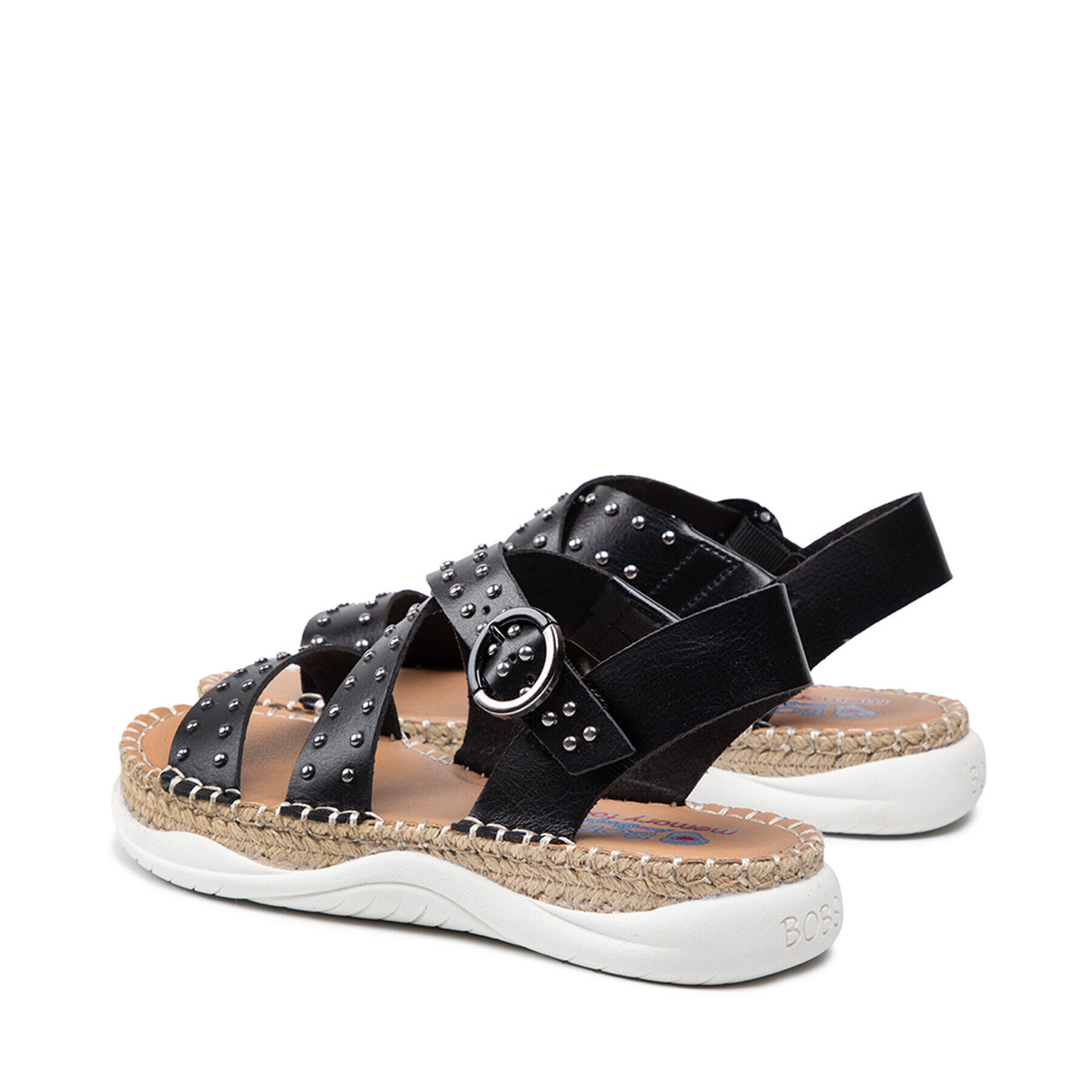 Skechers Еспадрили BOBS Island Crush 113725/BLK Черен - Pepit.bg